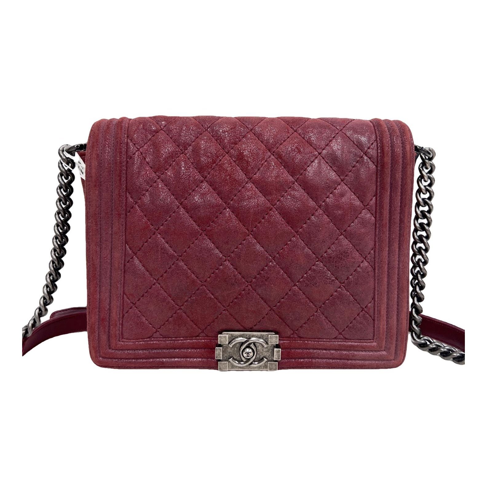 Wallet On Chain Boy leather handbag