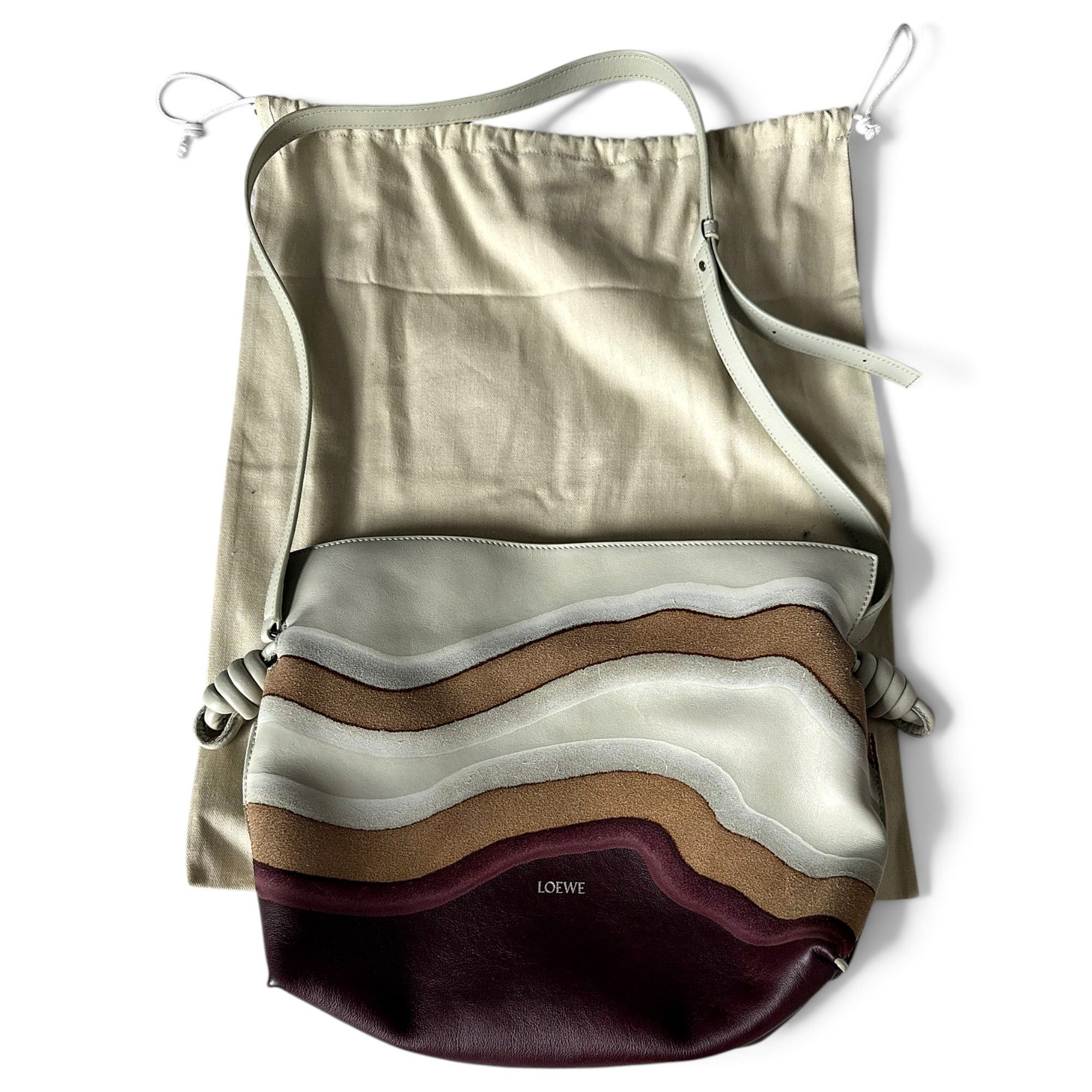 Flamenco leather crossbody bag
