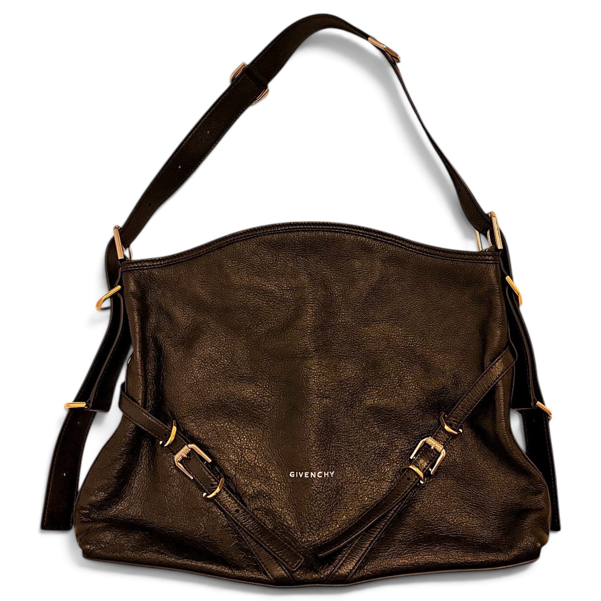 Voyou leather handbag