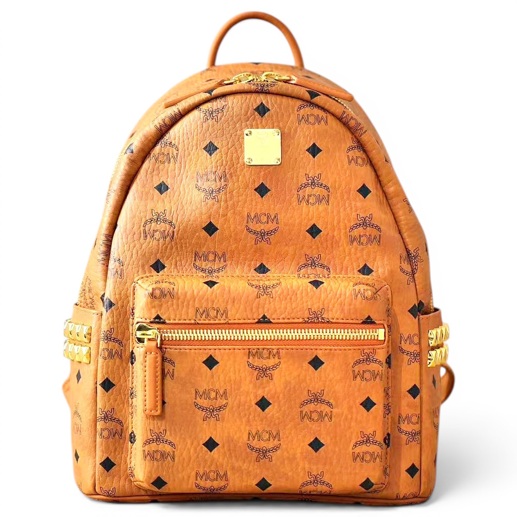 MCM Stark leather backpack