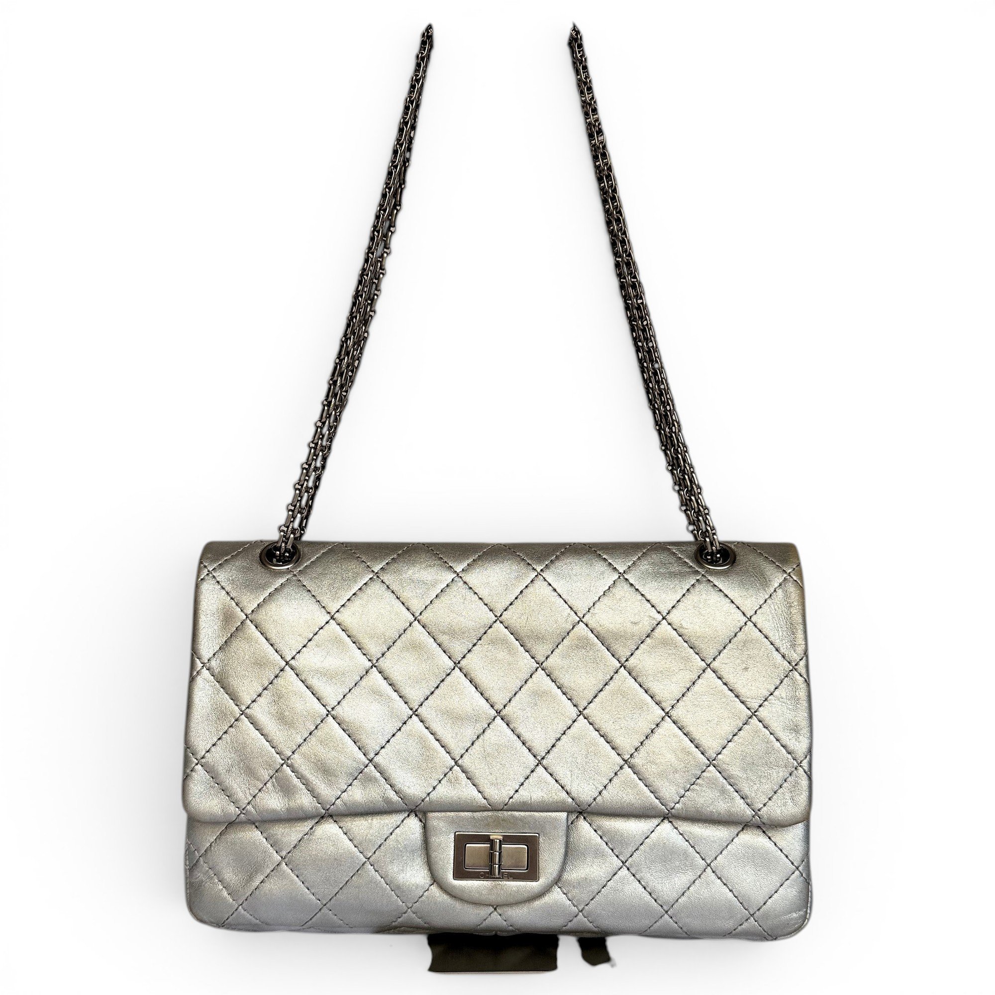 2.55 leather handbag