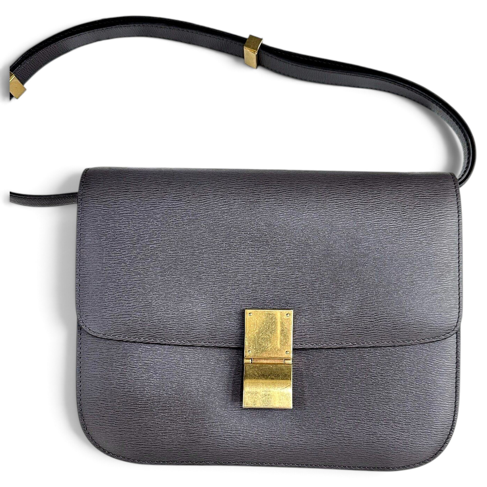 Classic leather handbag