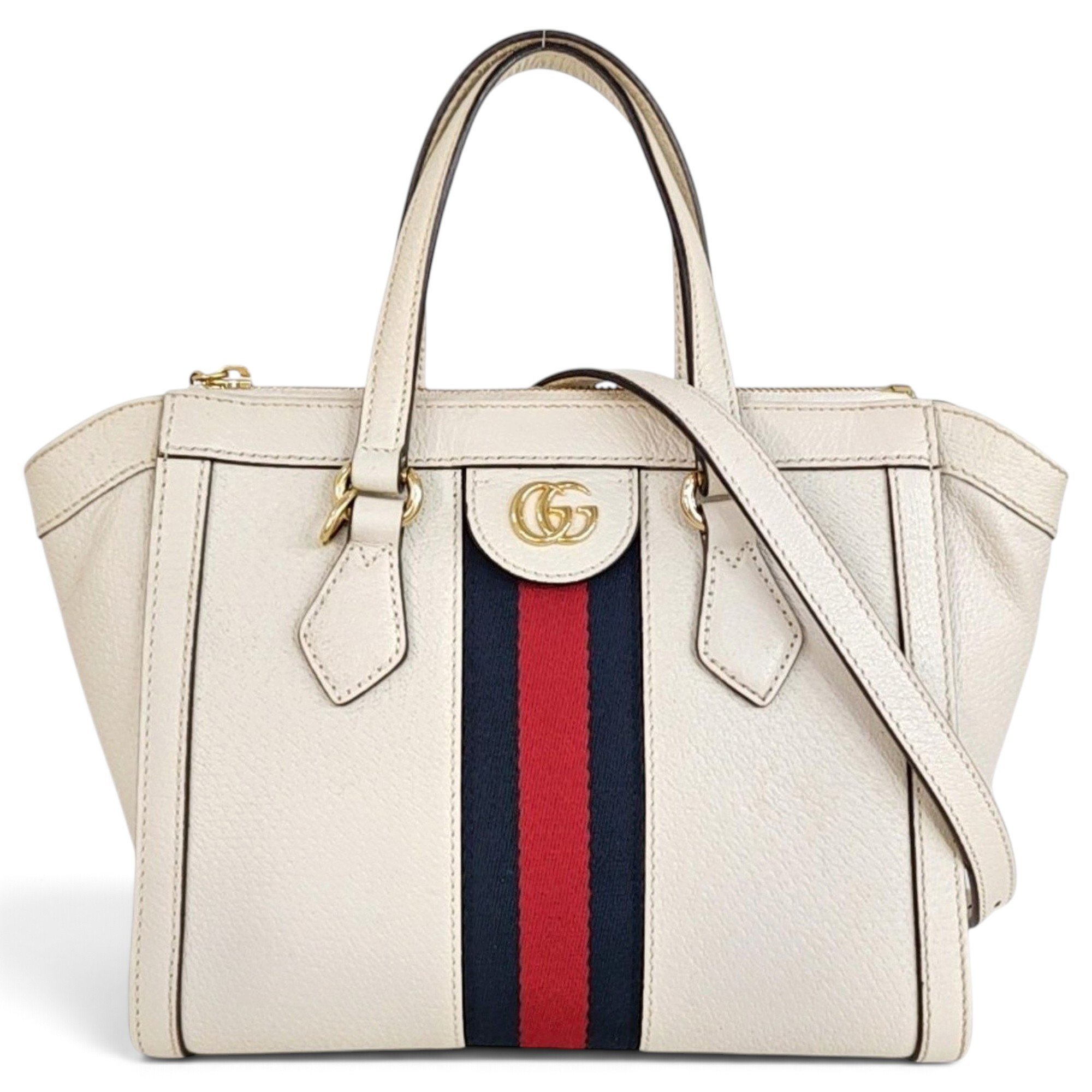 Ophidia leather handbag