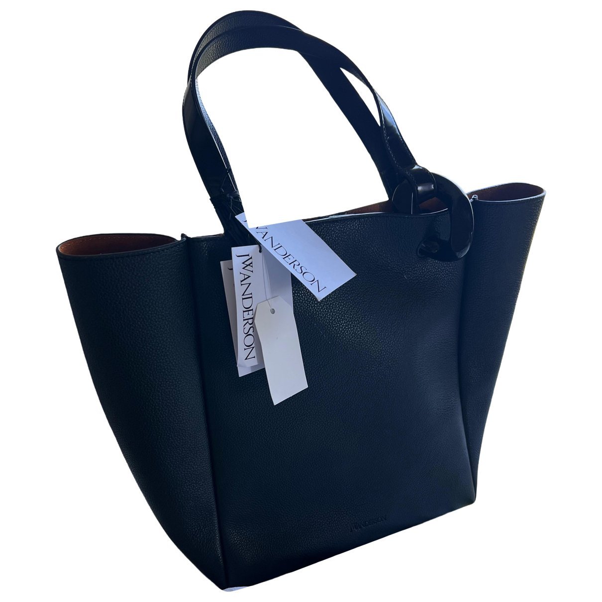 Anchor leather handbag
