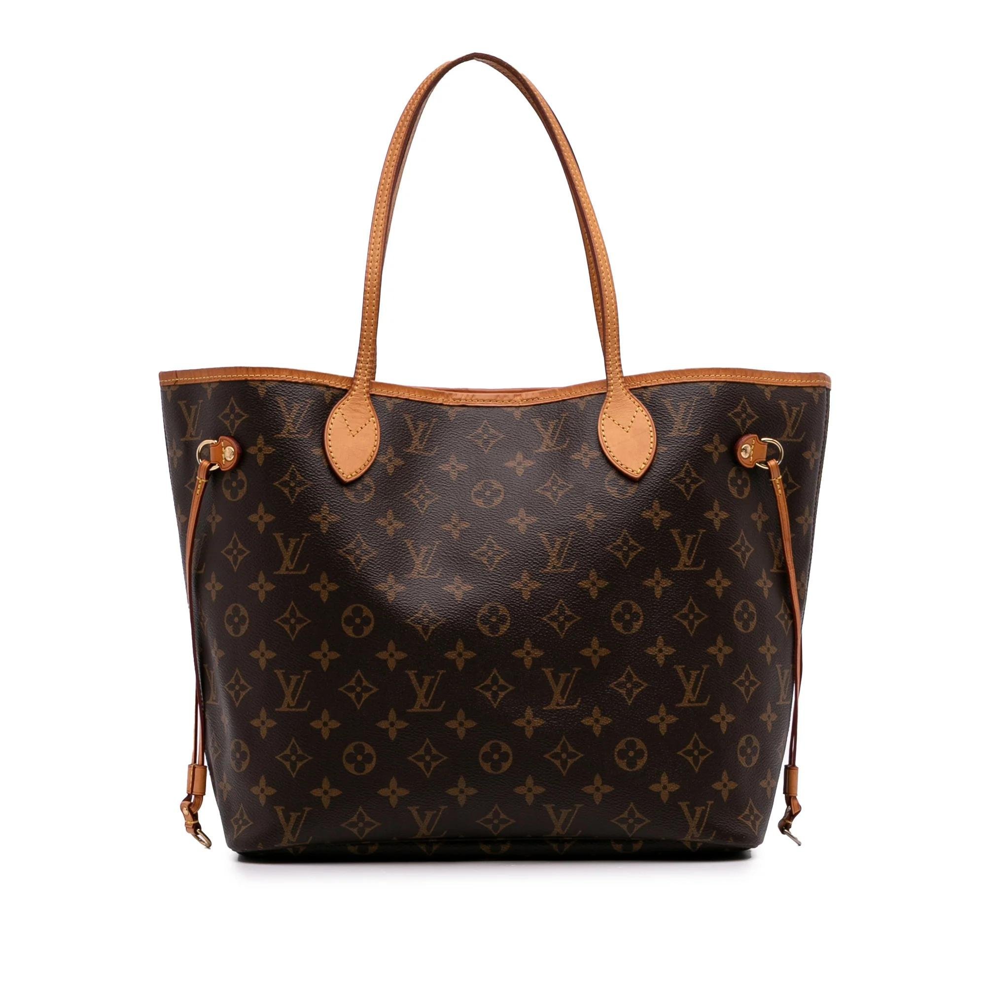 Neverfull leather handbag