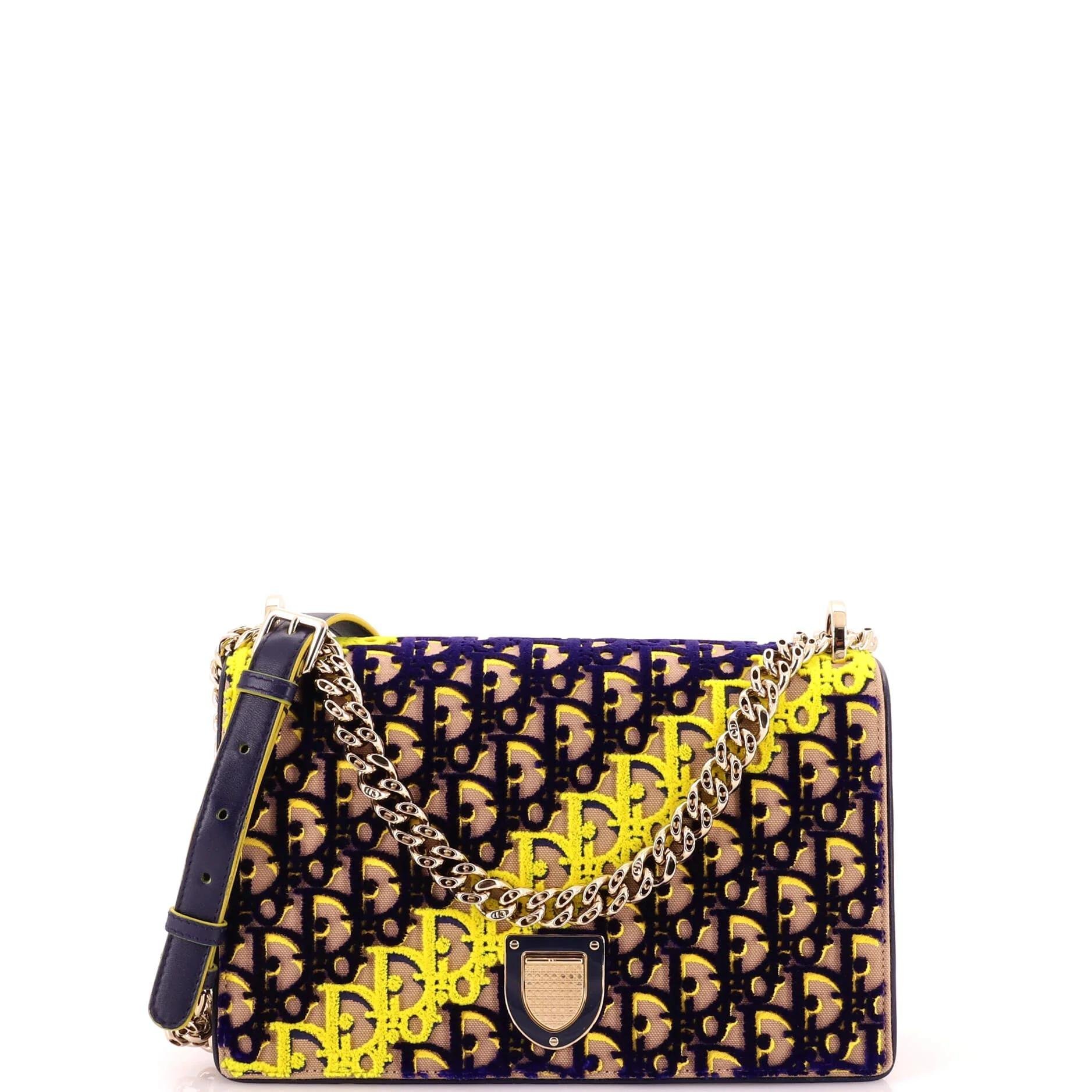 Velvet handbag