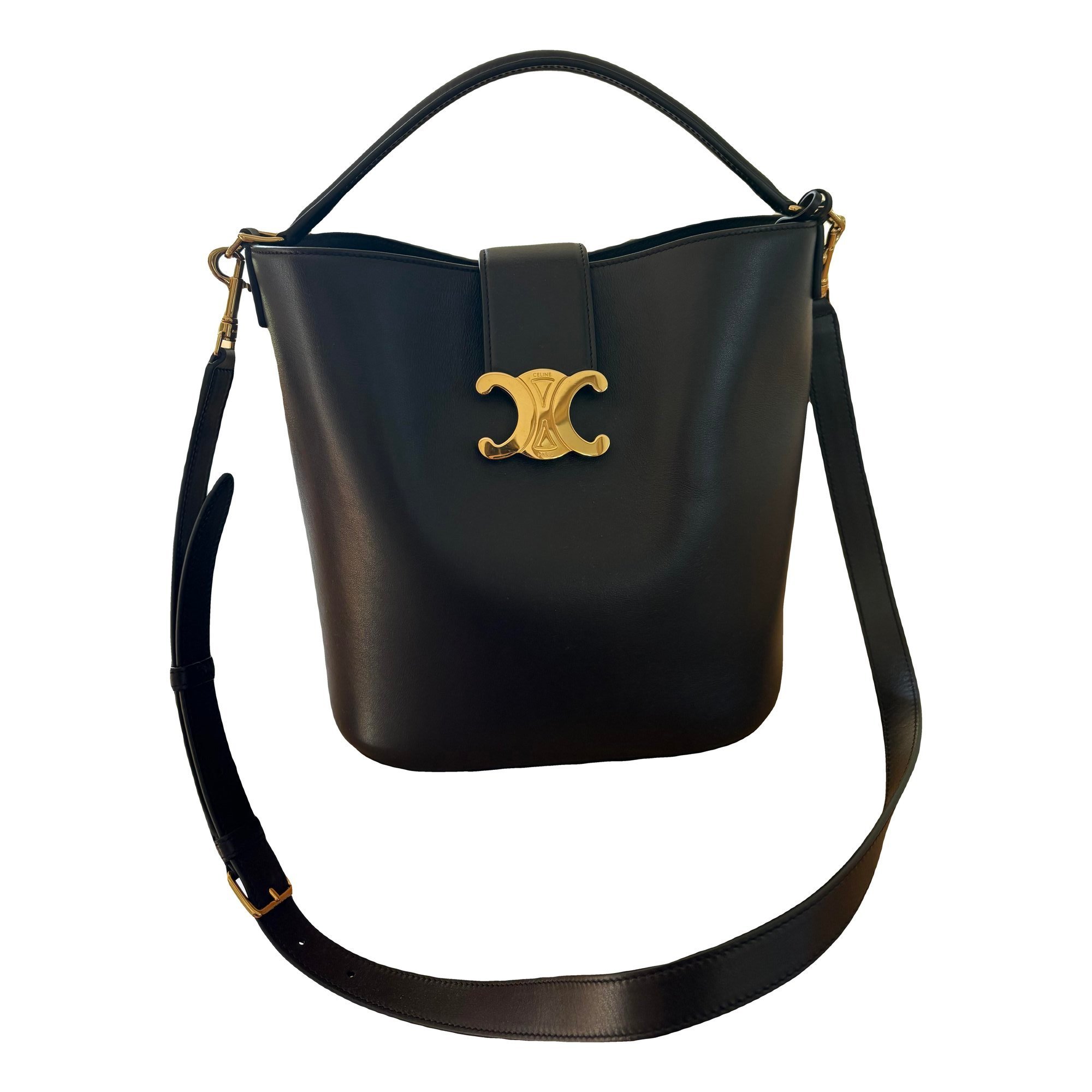 Louise leather crossbody bag