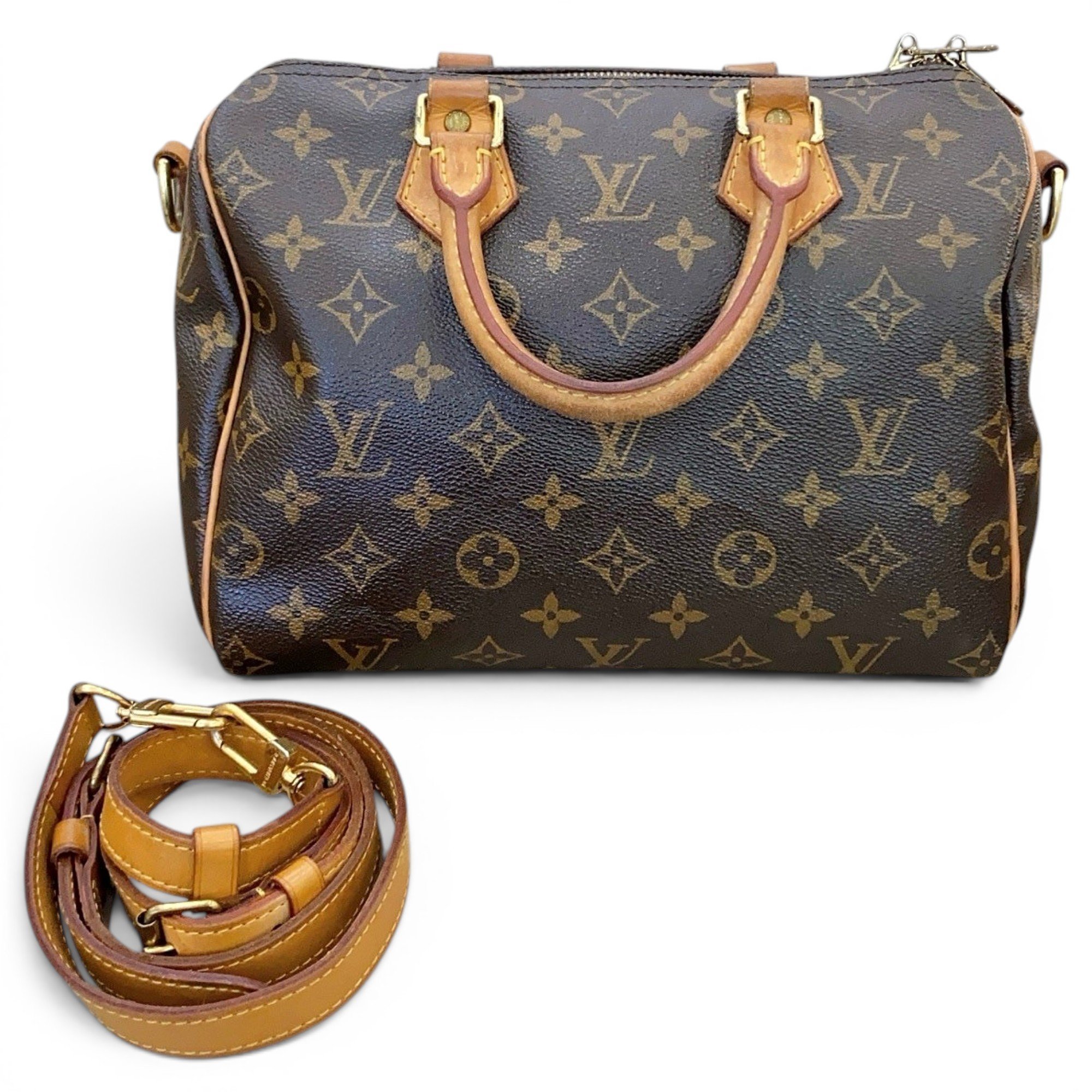 Speedy Bandoulière leather handbag