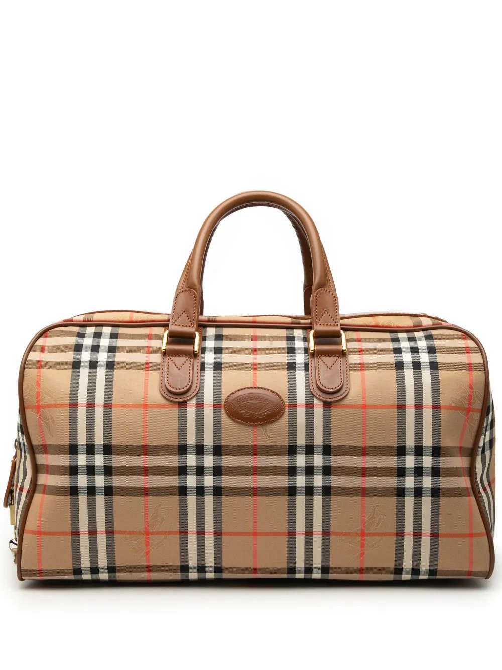 20th Century Haymarket Check Canvas travel bag