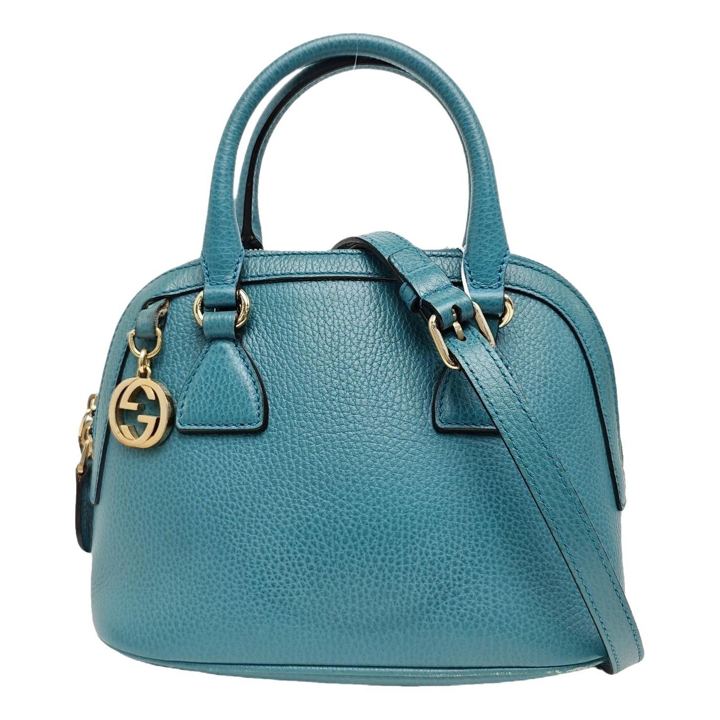 Ophidia Dome leather handbag