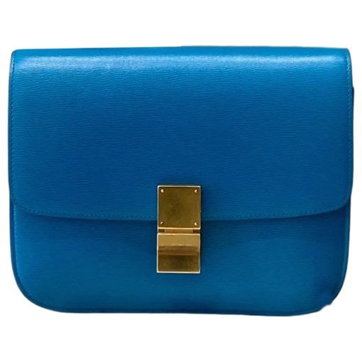 Classic leather crossbody bag