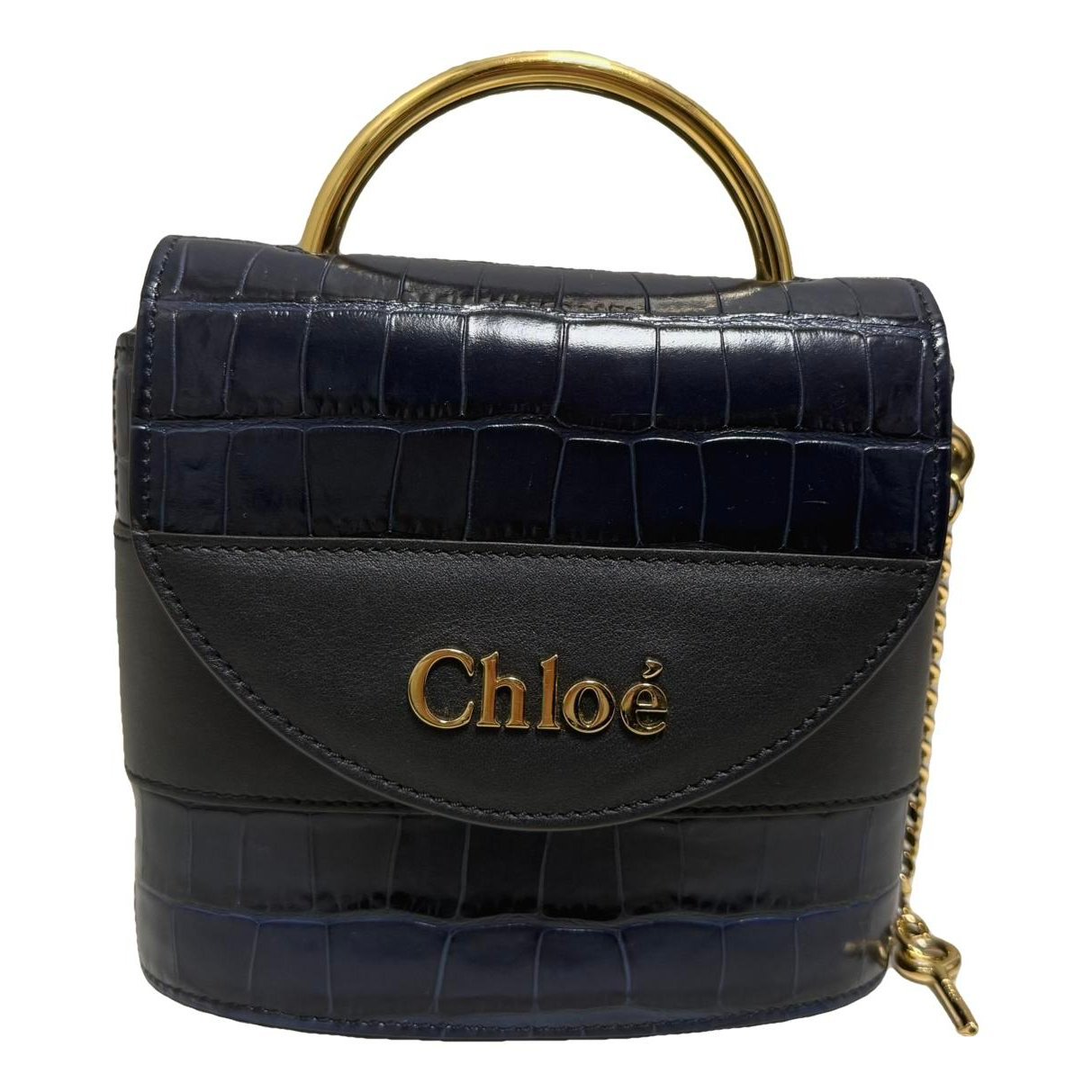 Aby Lock leather crossbody bag