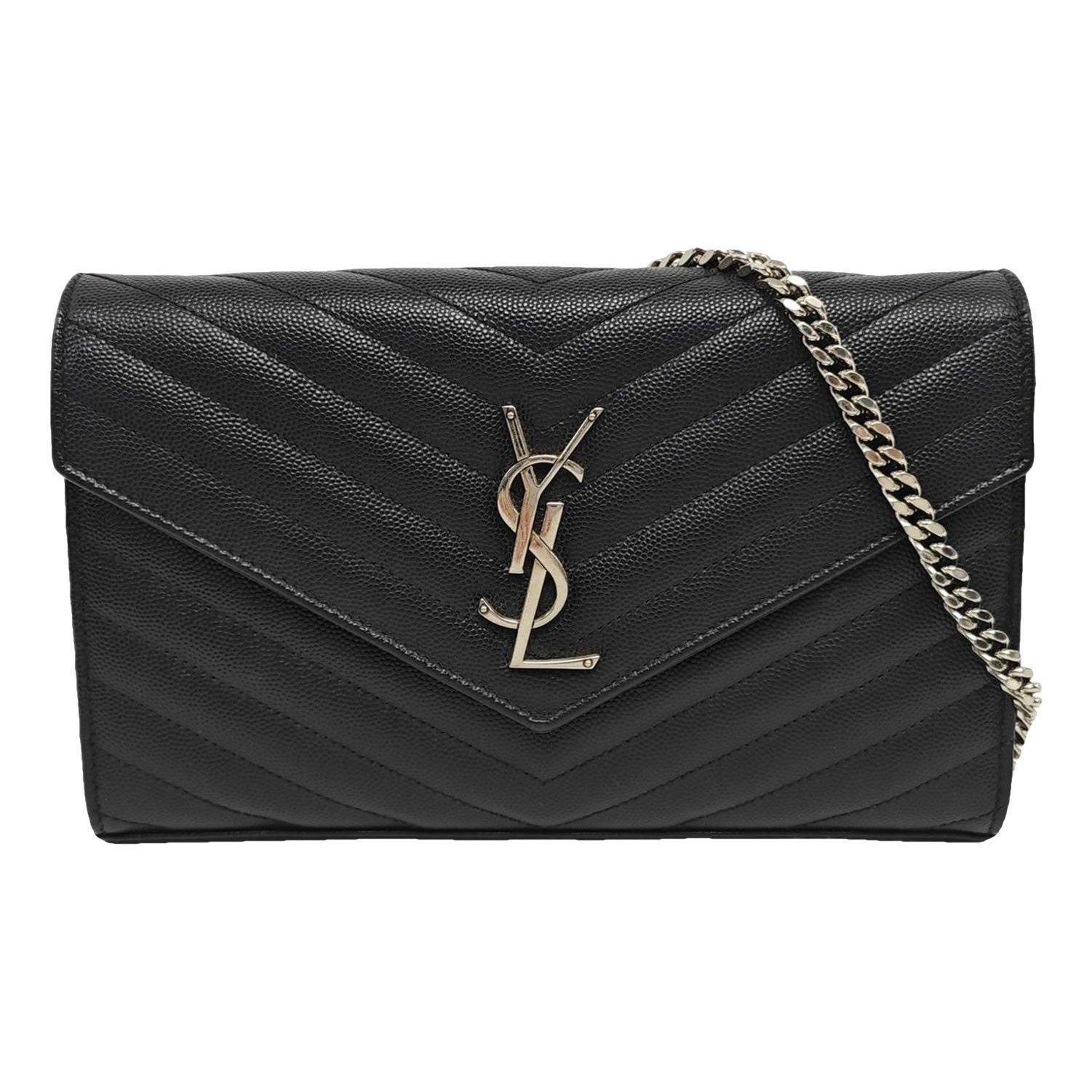 Baby monogramme leather handbag