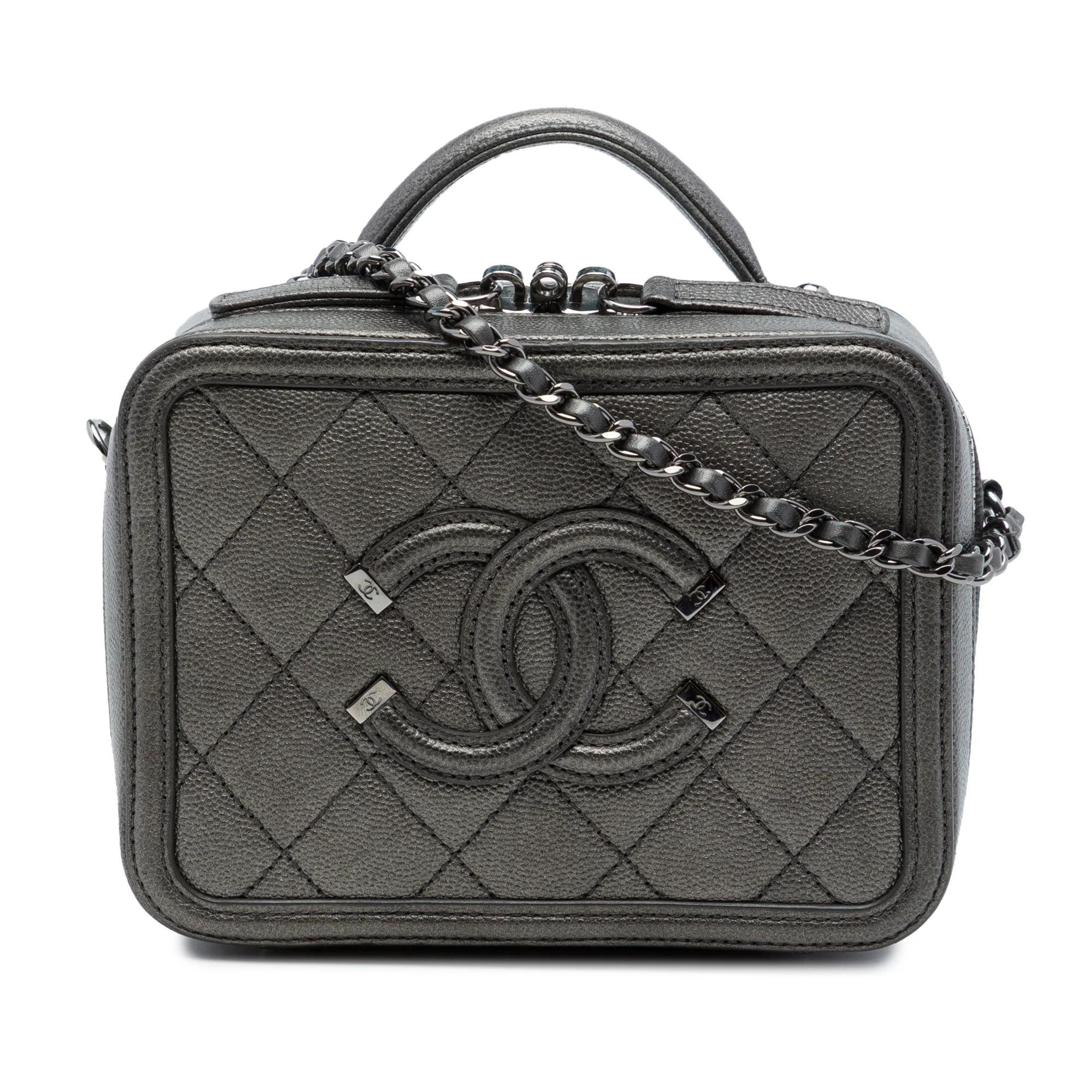 CC Filigree leather handbag