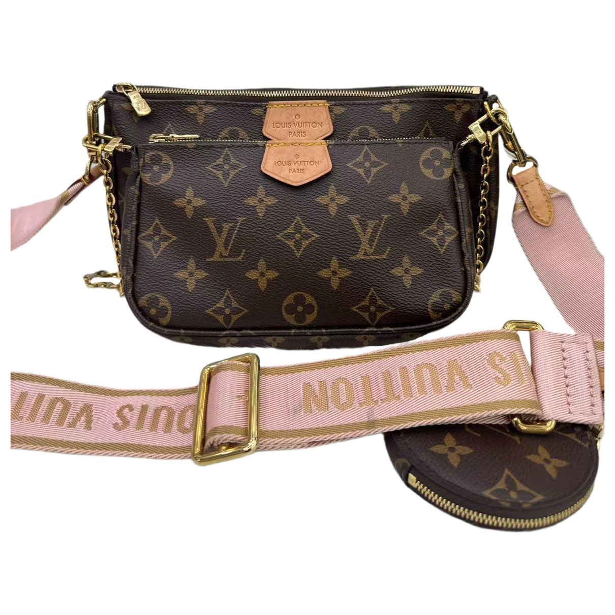 Multi Pochette Accessoires leather handbag