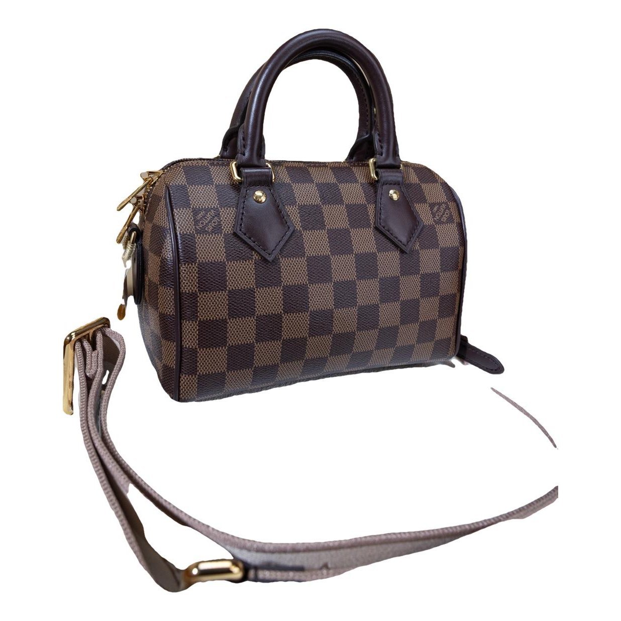 Speedy leather handbag