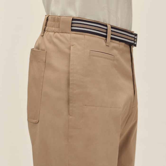 Kraft Chelsea Pants With Striped Strap Detail