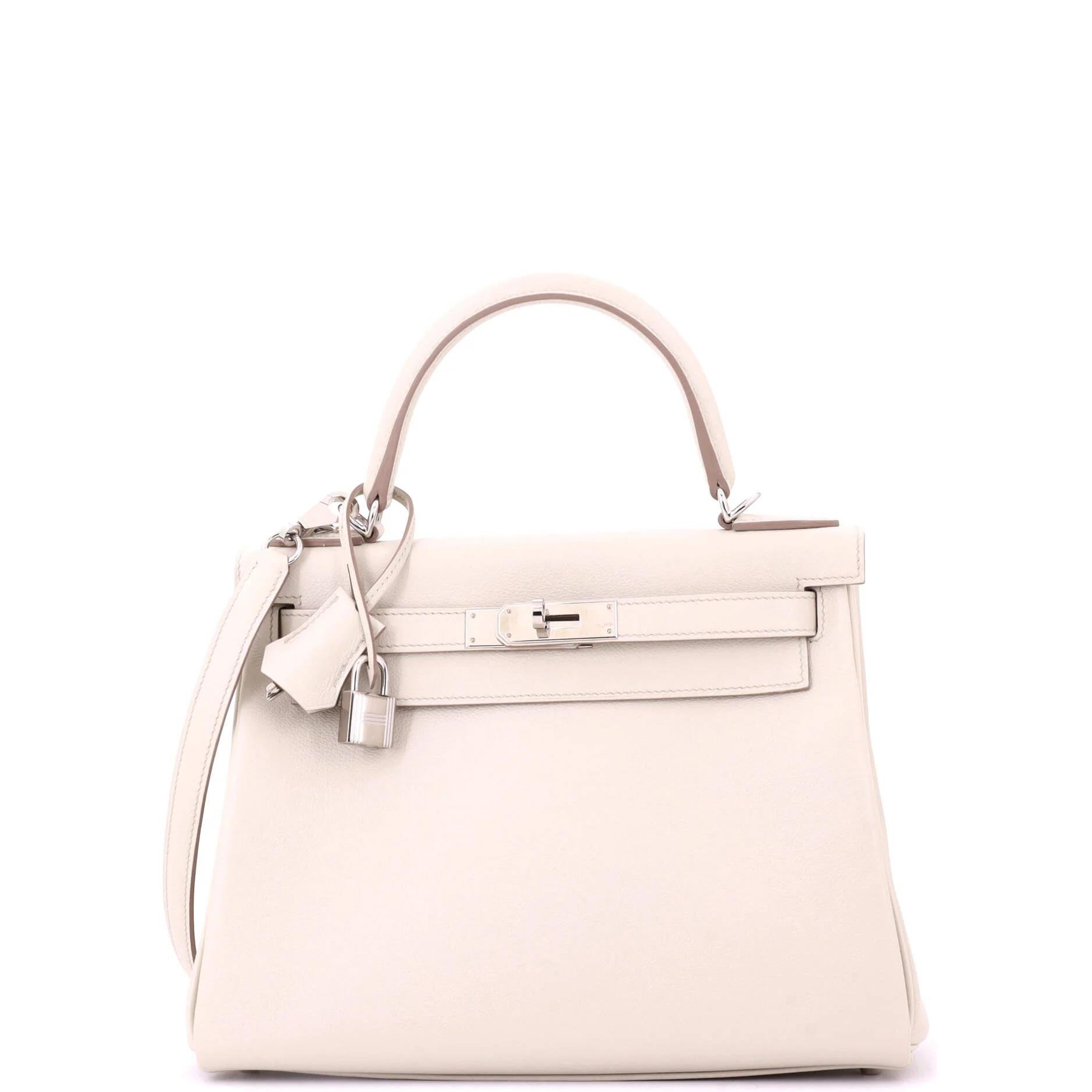 Kelly 28 leather handbag