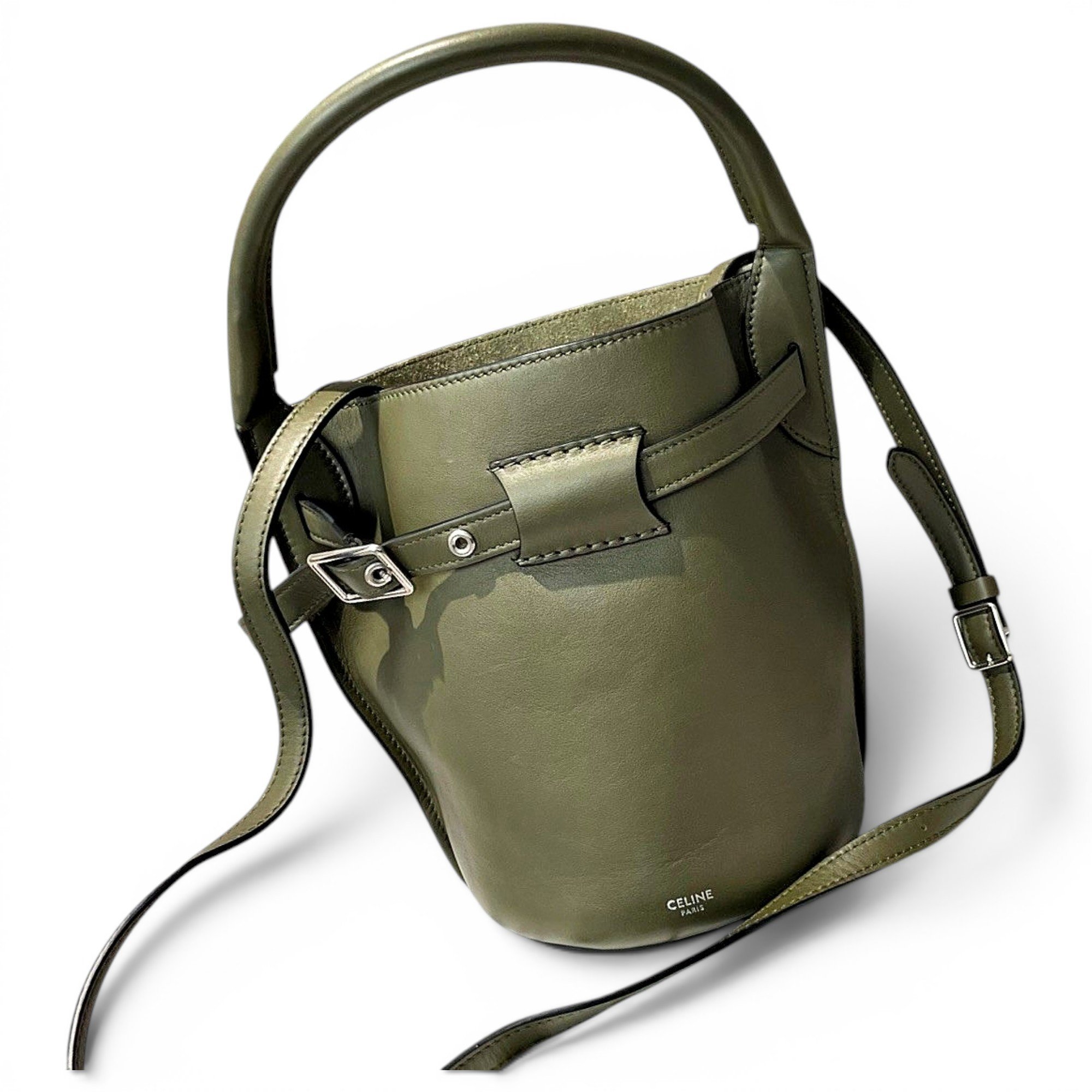 Big Bag leather handbag