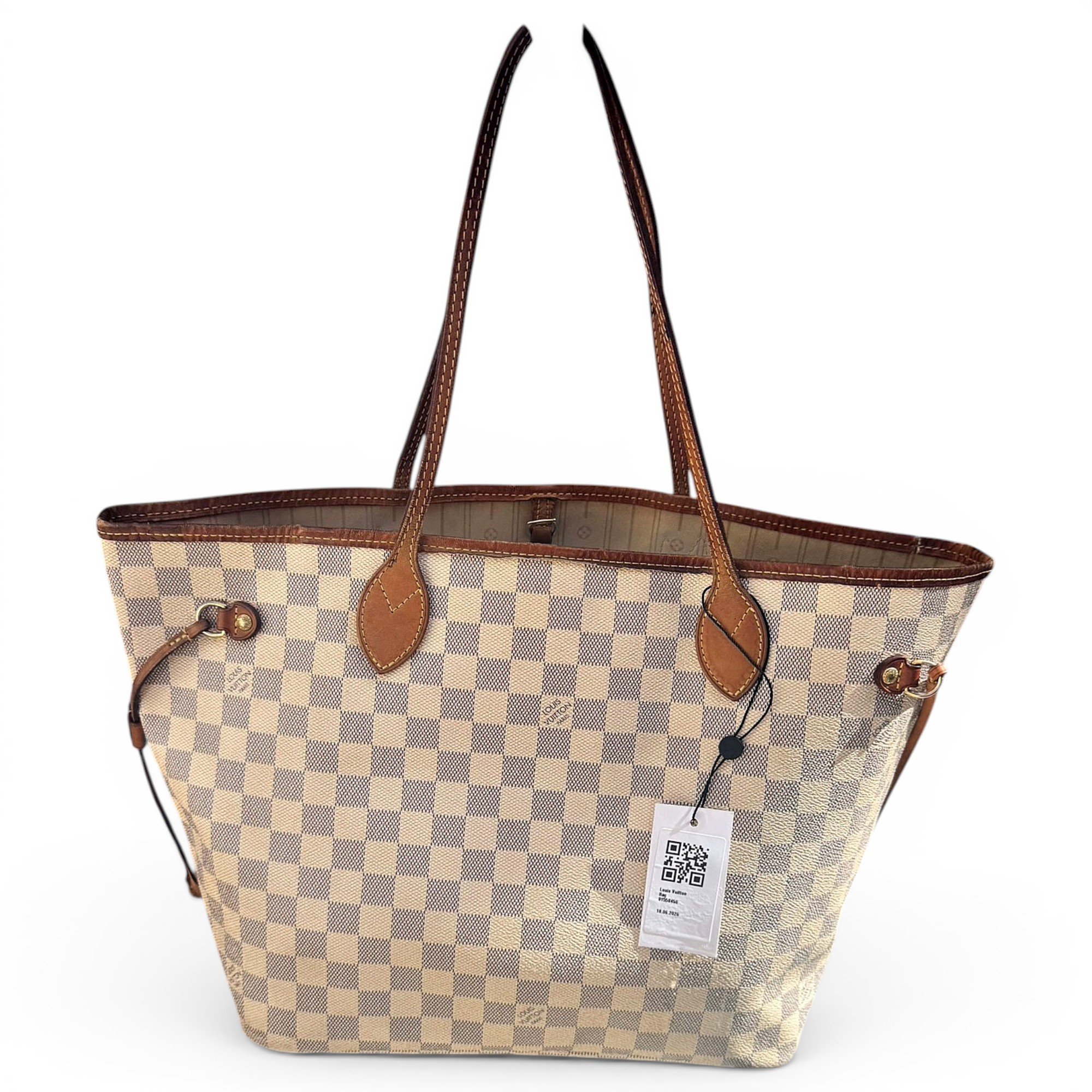Neverfull leather tote