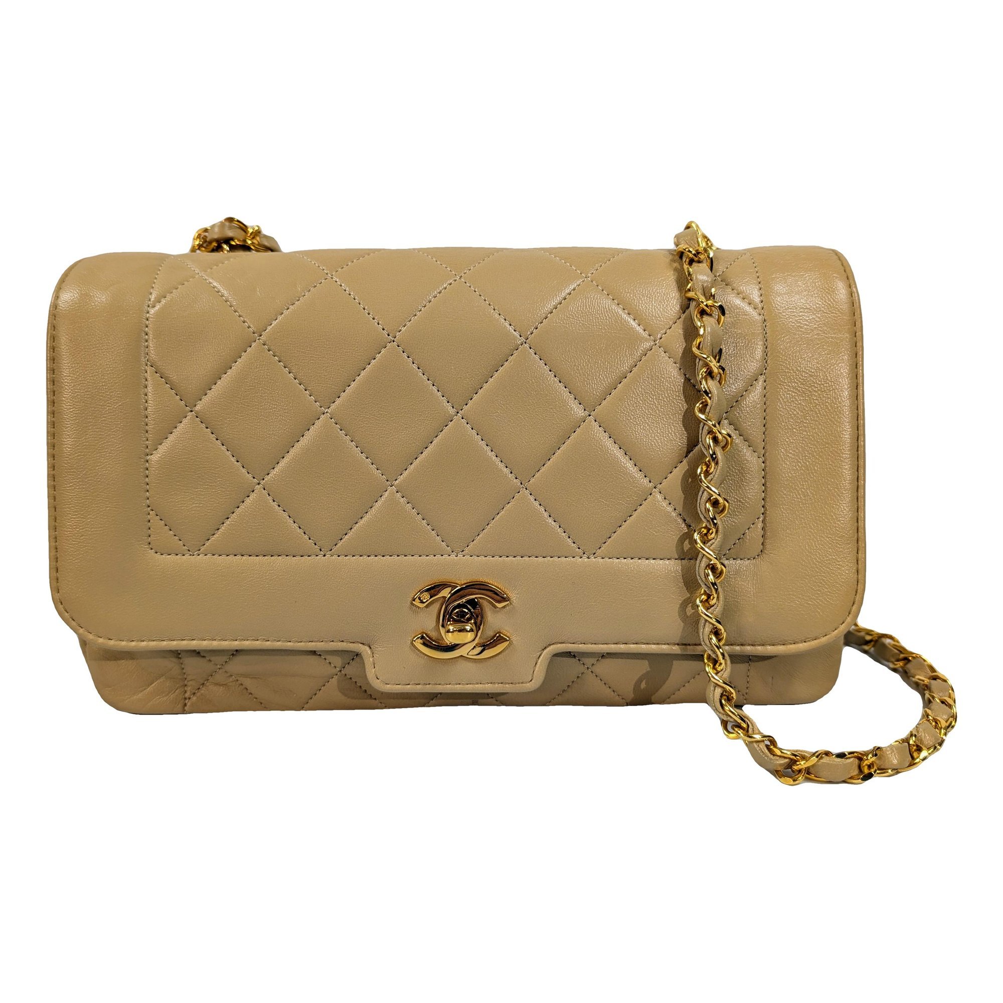 Diana leather handbag