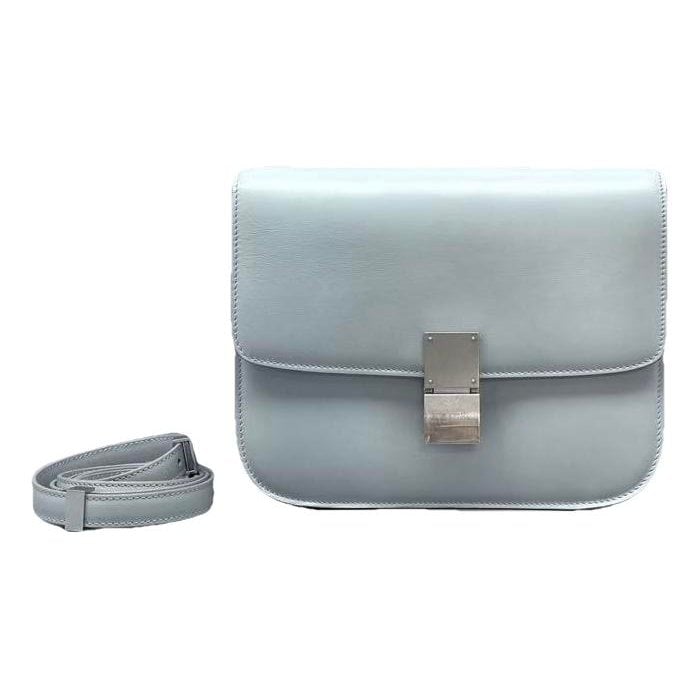 Classic leather crossbody bag
