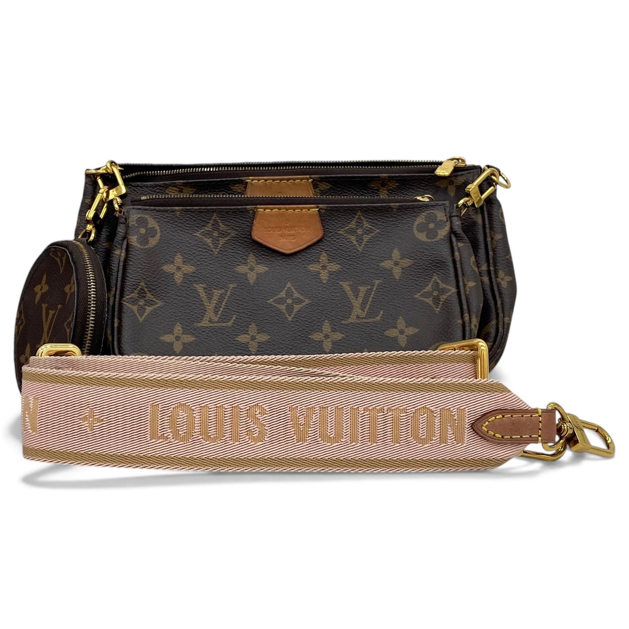 Multi Pochette Accessoires leather handbag