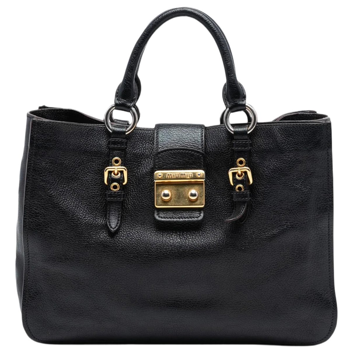 Madras leather satchel