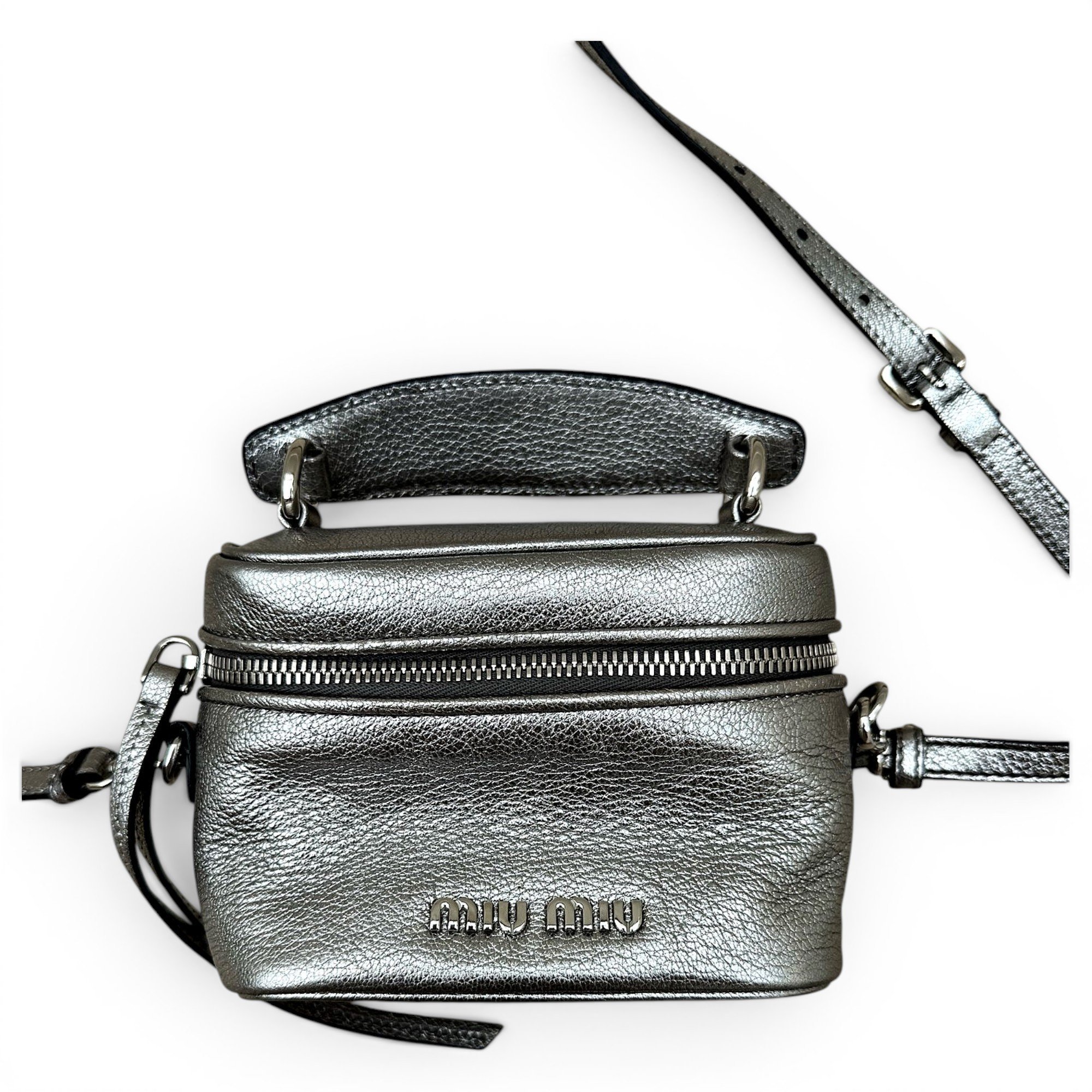 Leather mini bag