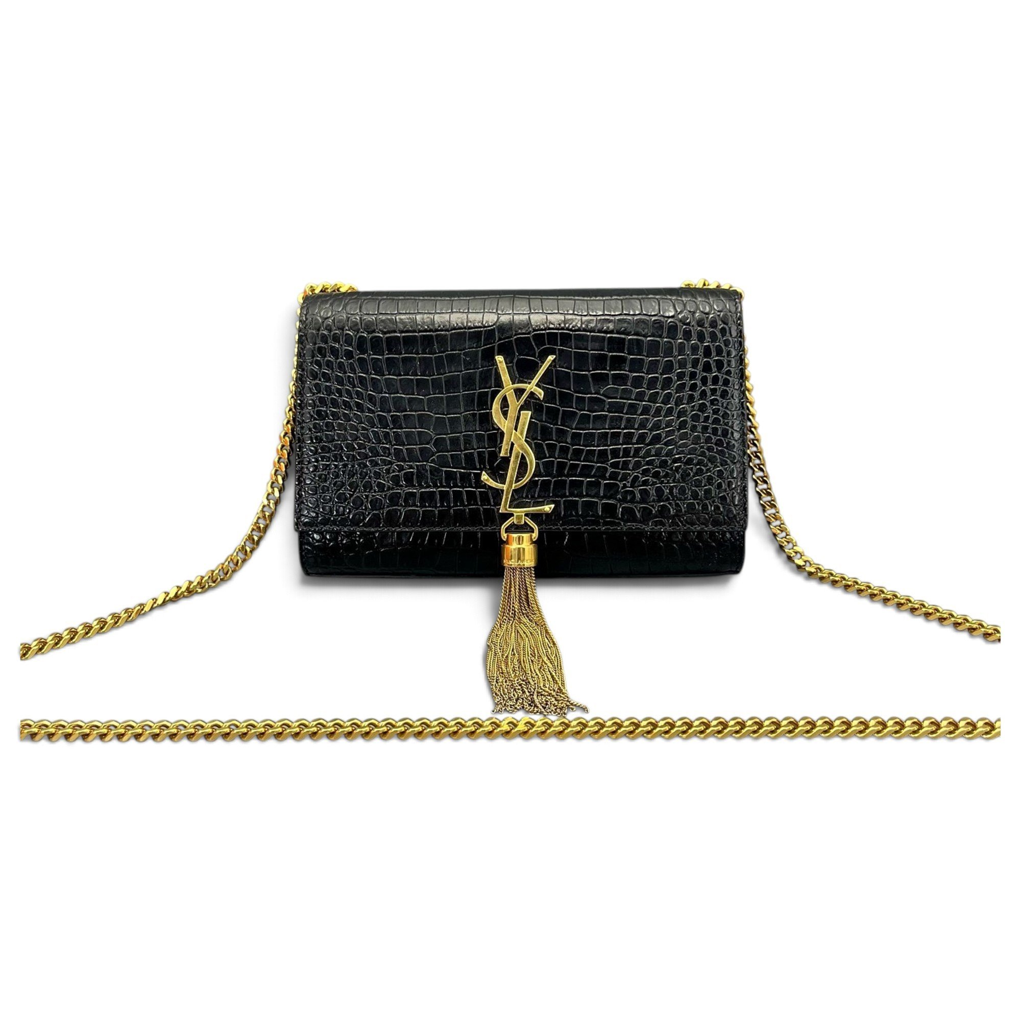 Pompom Kate leather handbag