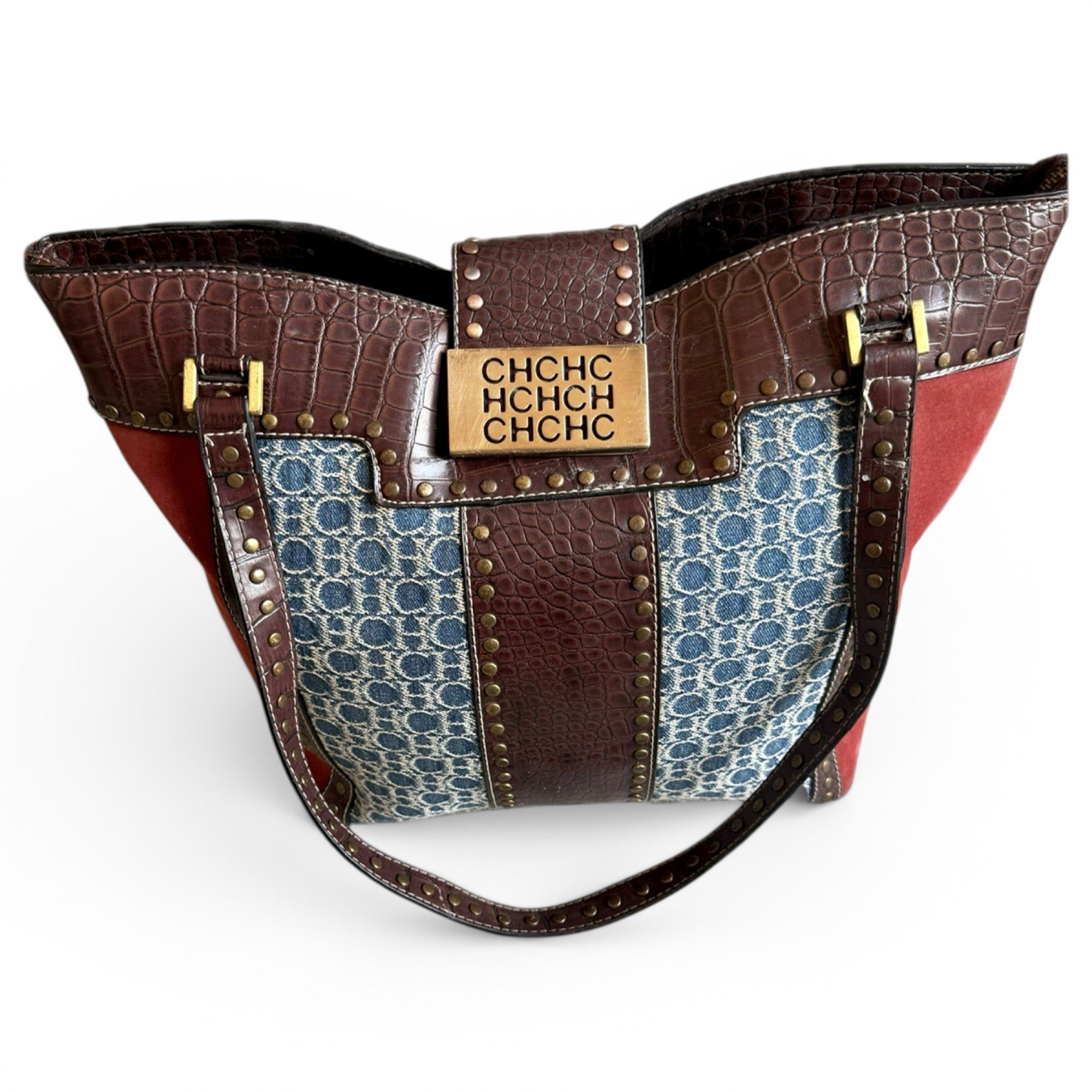 Carolina Herrera Leather tote