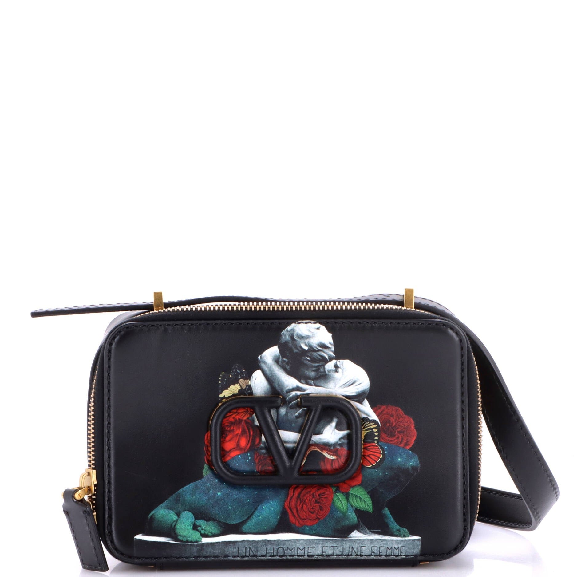 VSling Camera Bag Printed Leather Medium