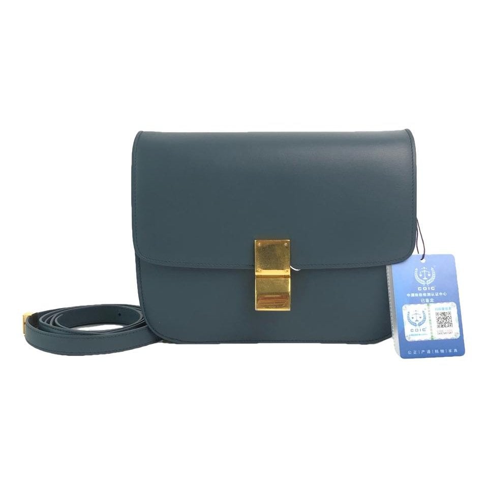 Classic leather handbag