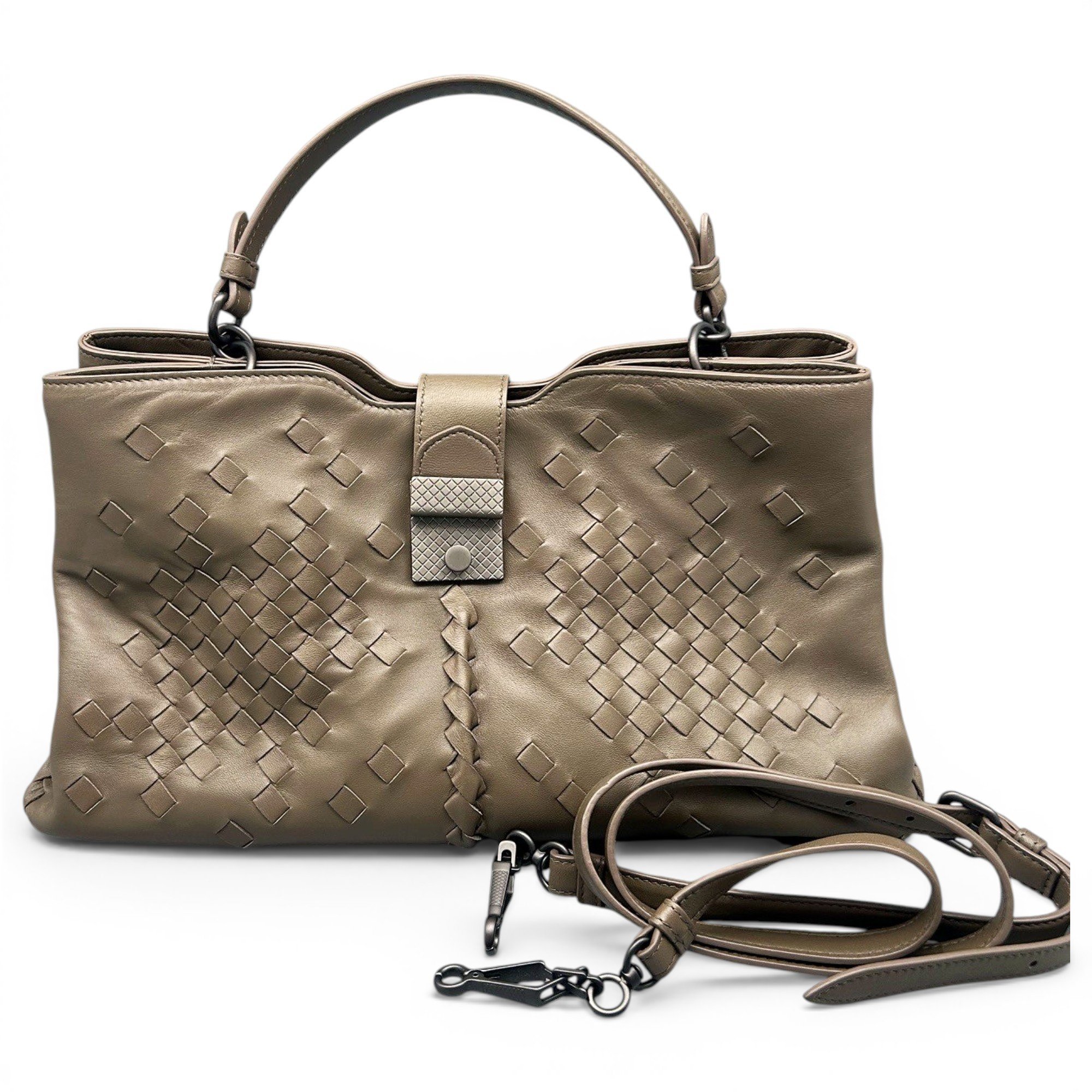 Roma leather handbag