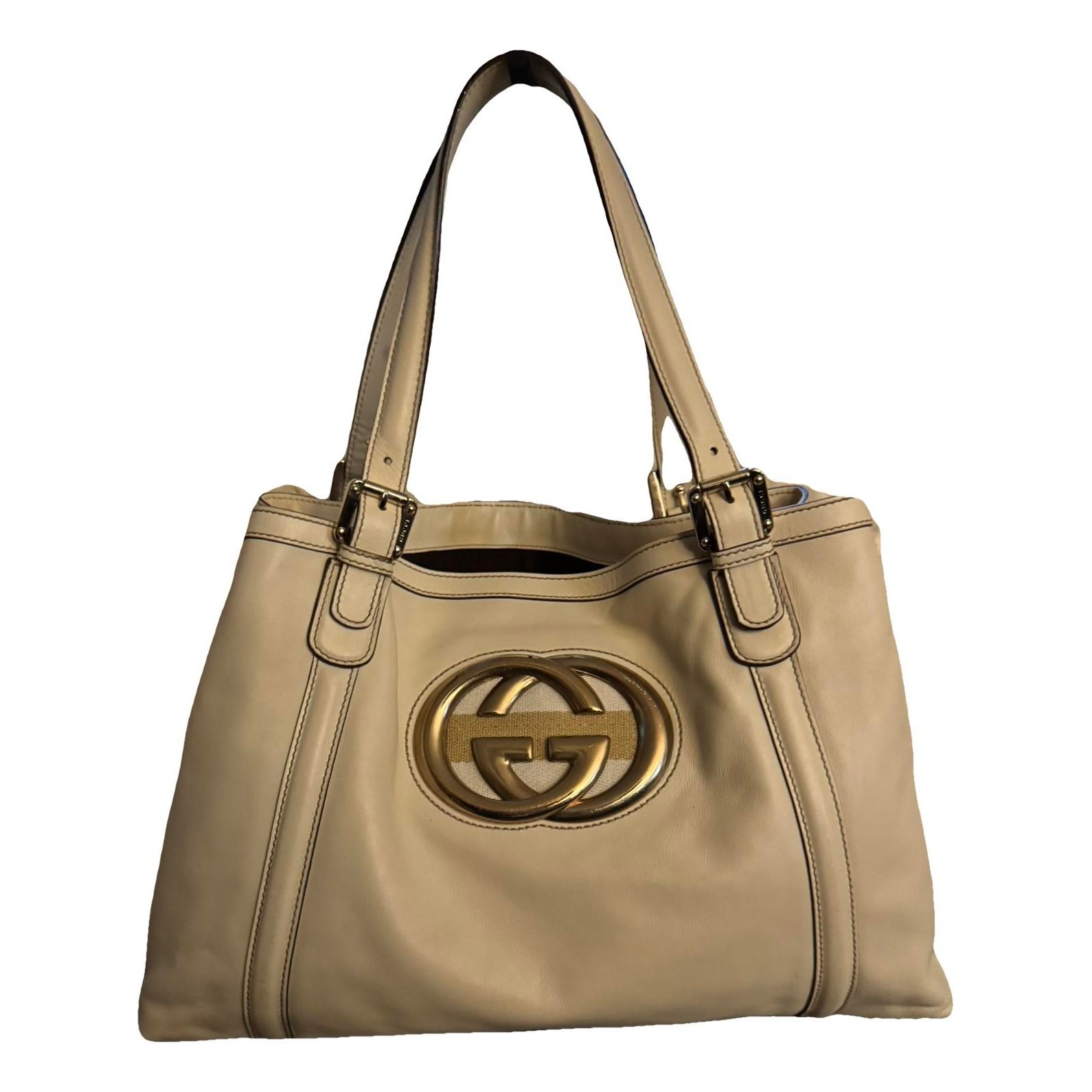 Britt leather handbag