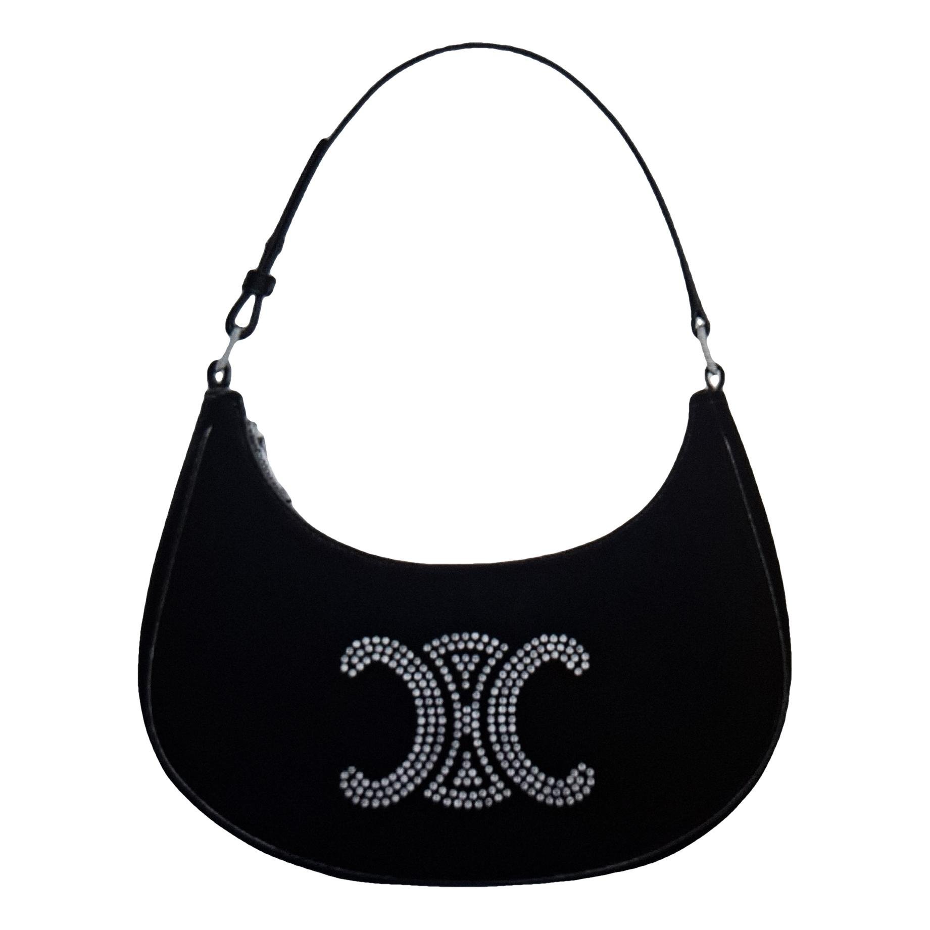 Ava velvet handbag