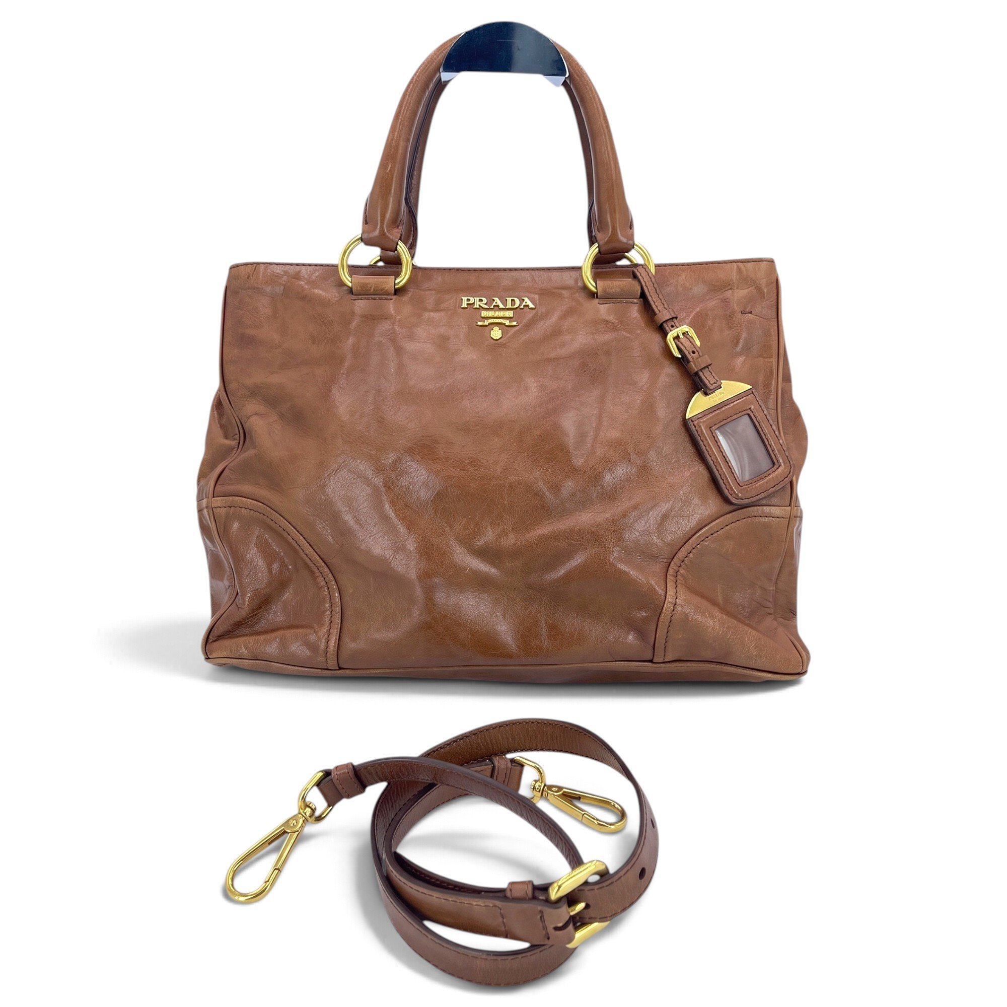 Galleria leather handbag