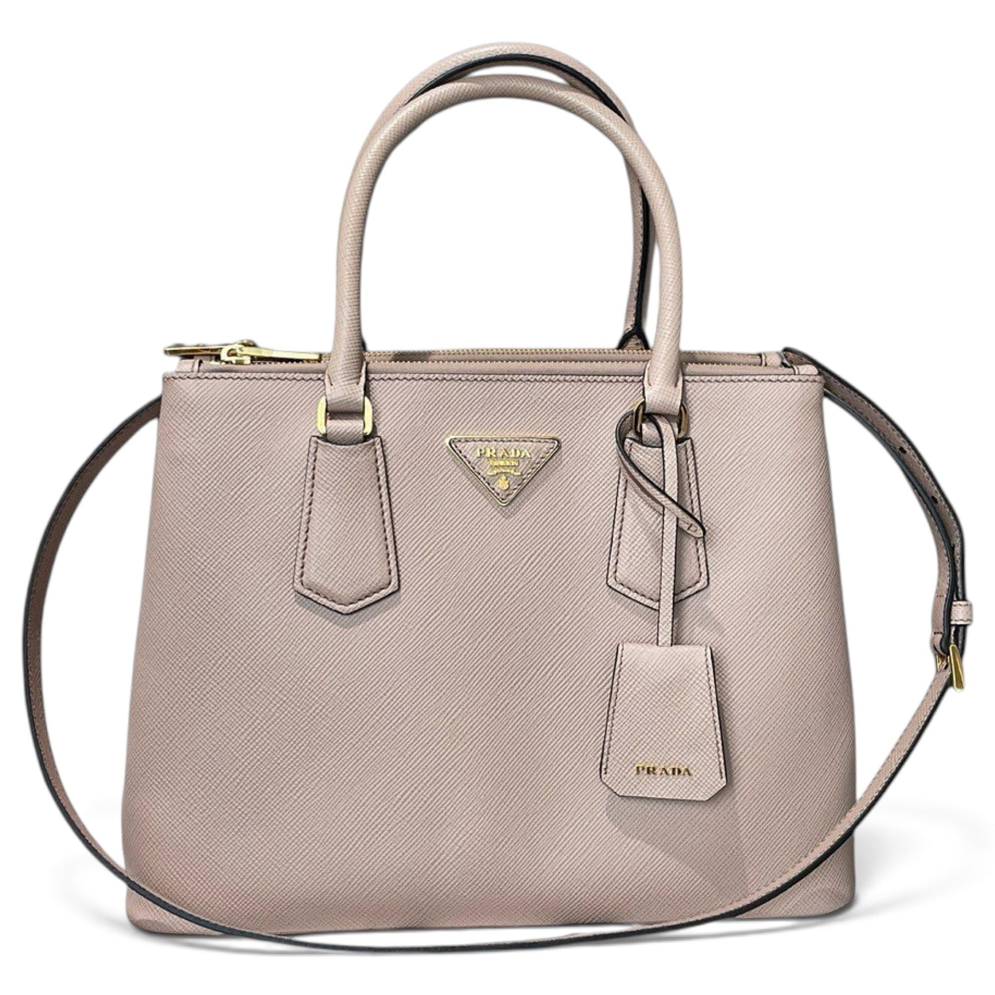 Galleria leather handbag