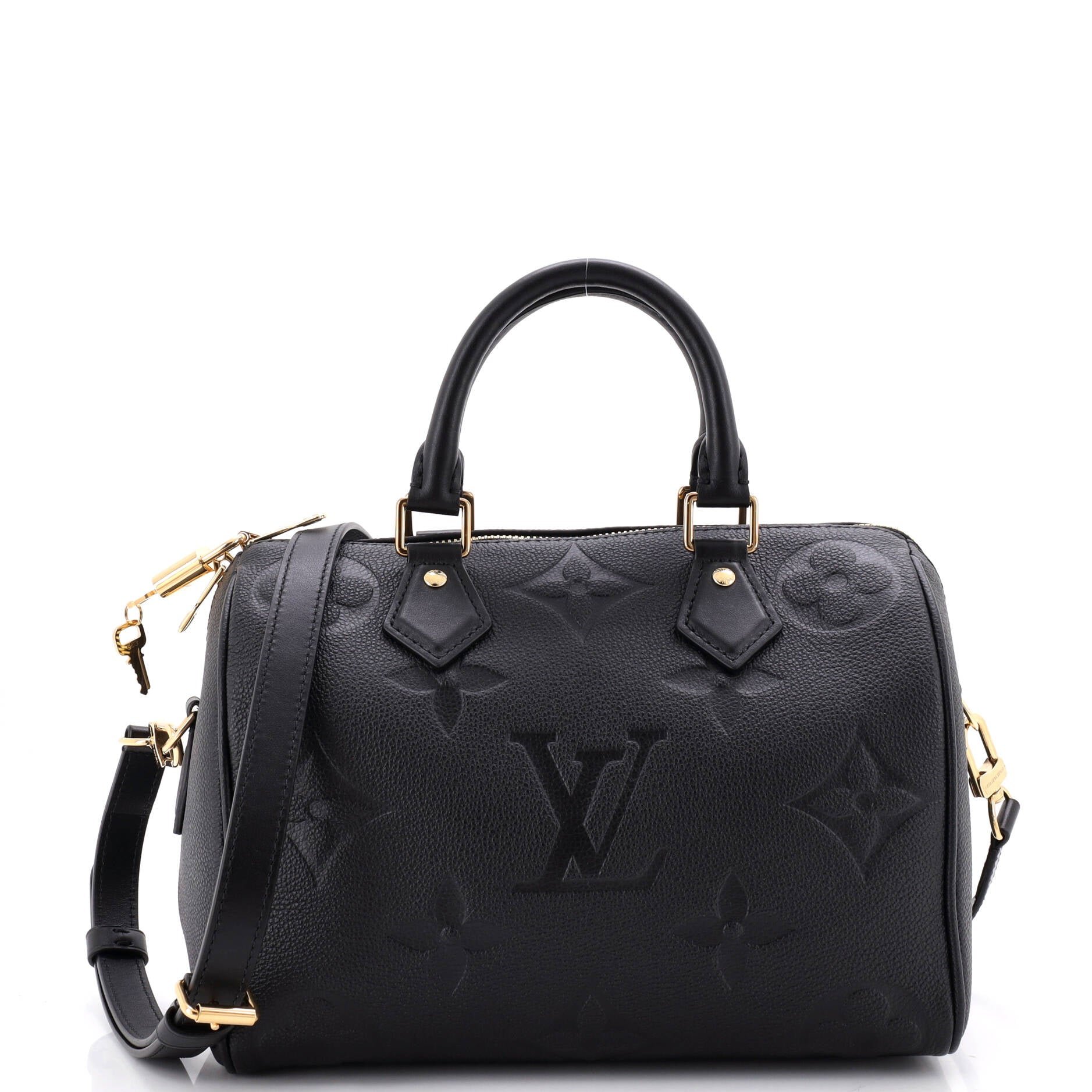 Speedy Bandouliere Bag Monogram Empreinte Giant 25