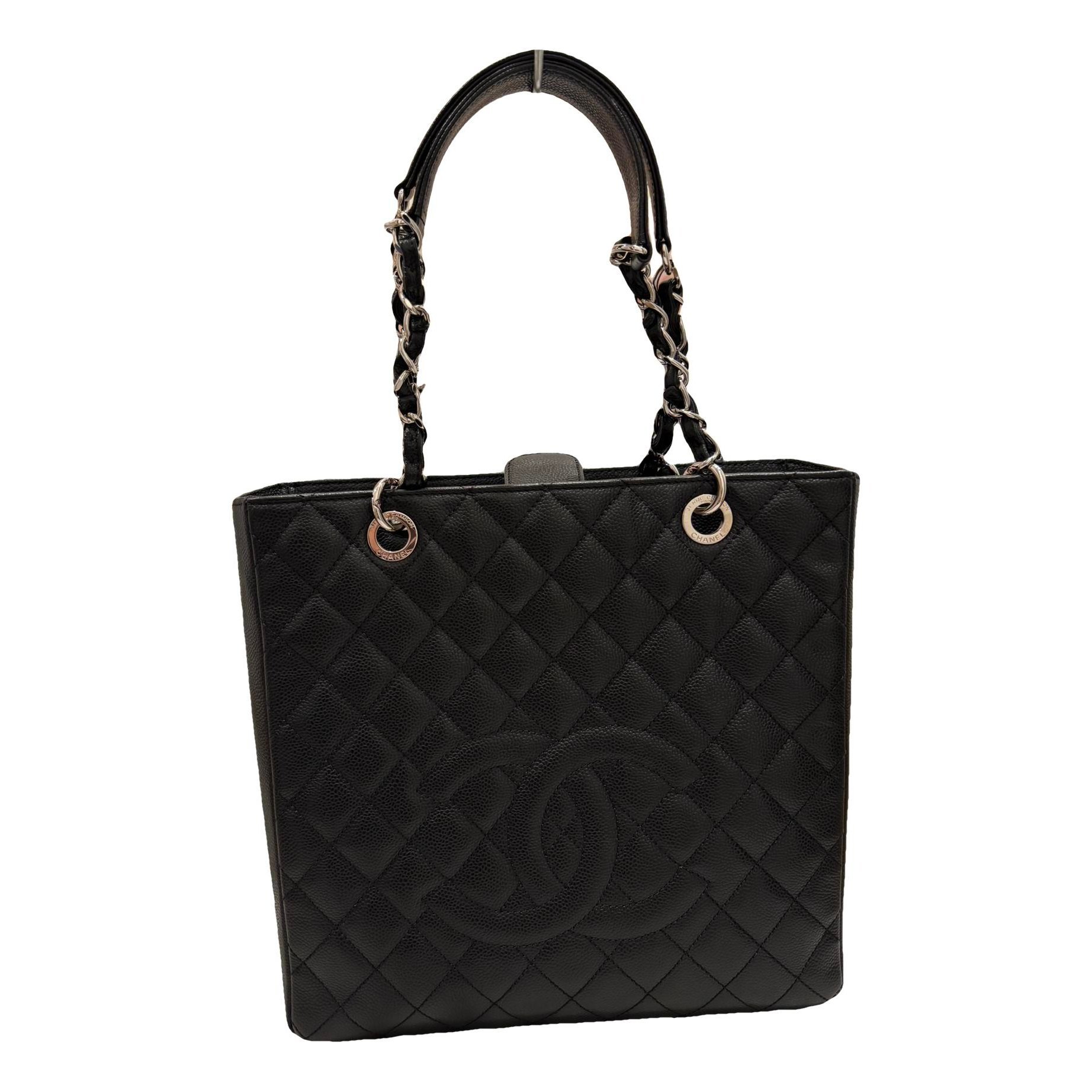 Petite Shopping Tote leather tote