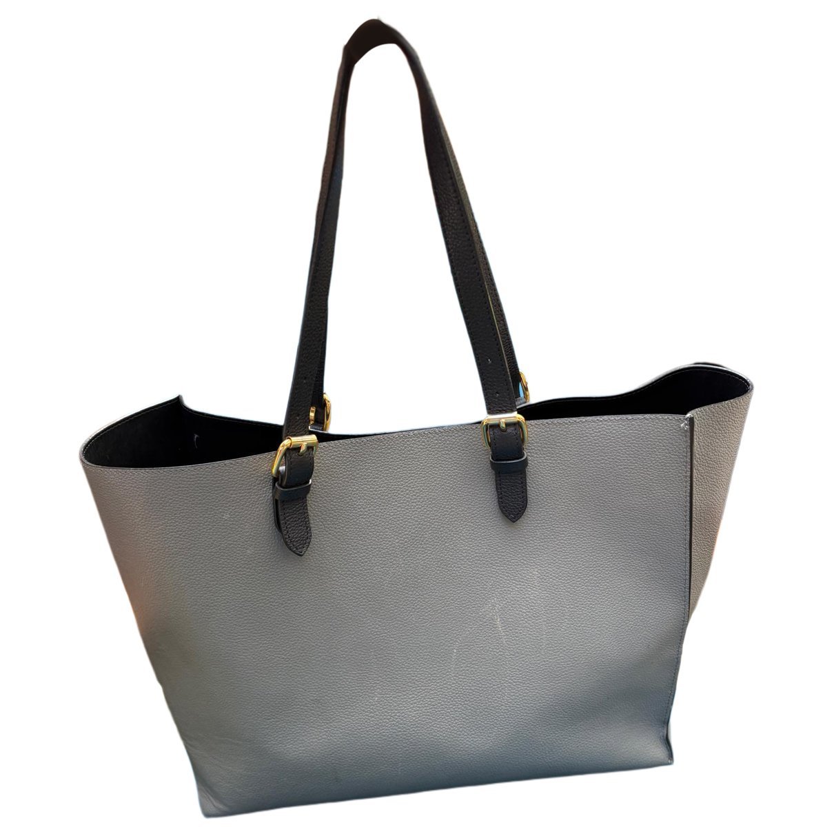 Leather tote
