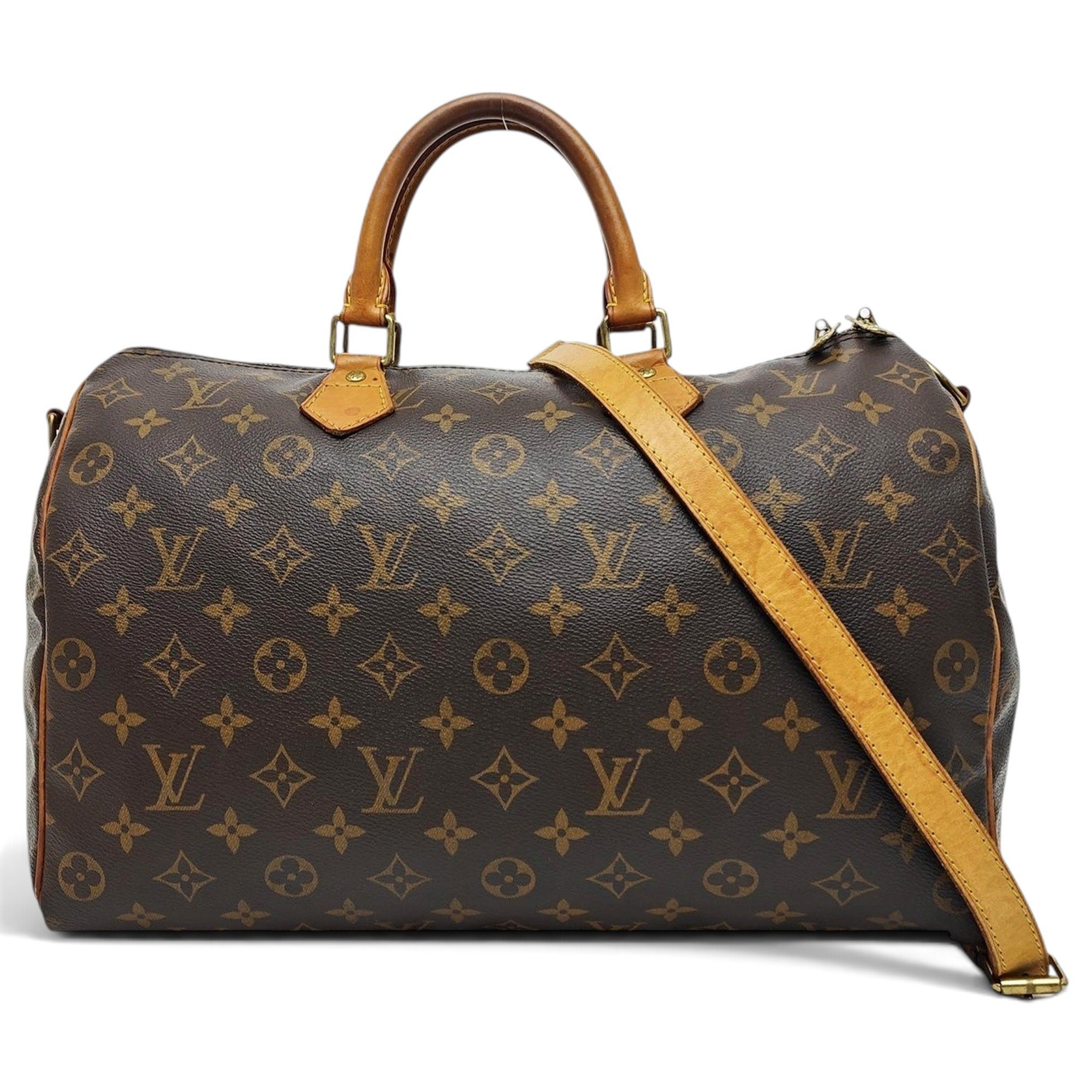 Nano Speedy / Mini HL leather handbag
