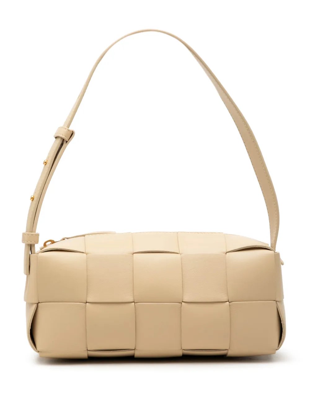 2012-2026 Small Nappa Intrecciato Brick Cassette shoulder bag