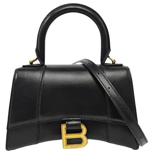 Balenciaga Hourglass leather handbag