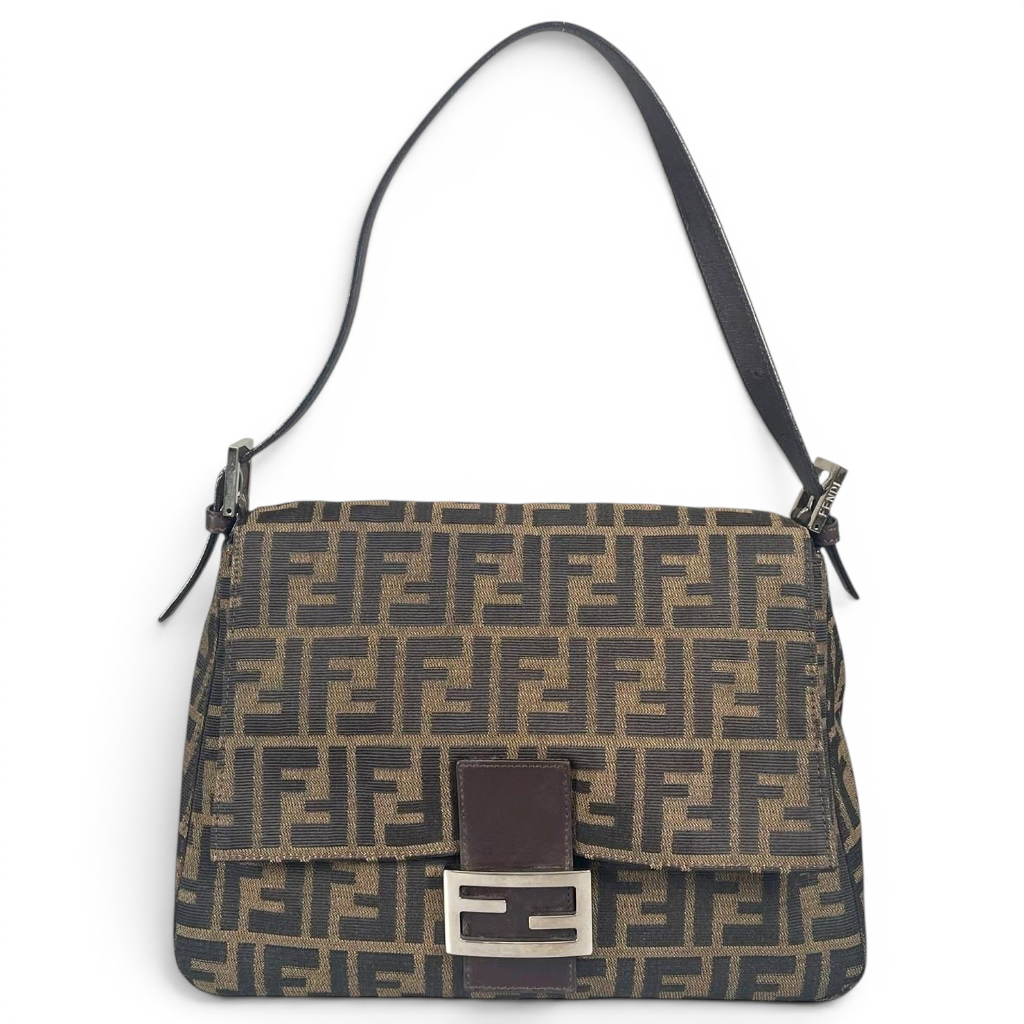 Baguette leather handbag