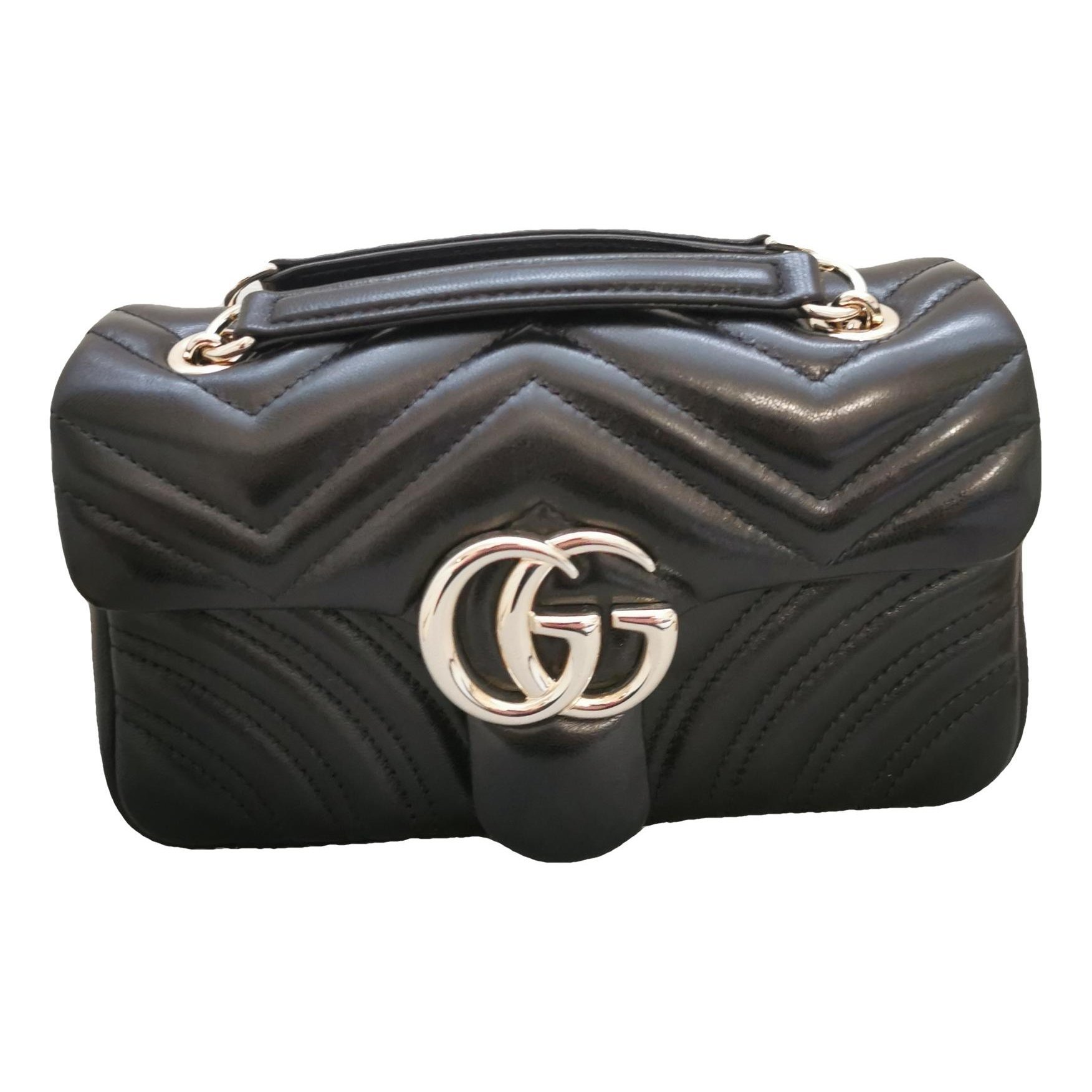 GG Marmont Flap leather crossbody bag