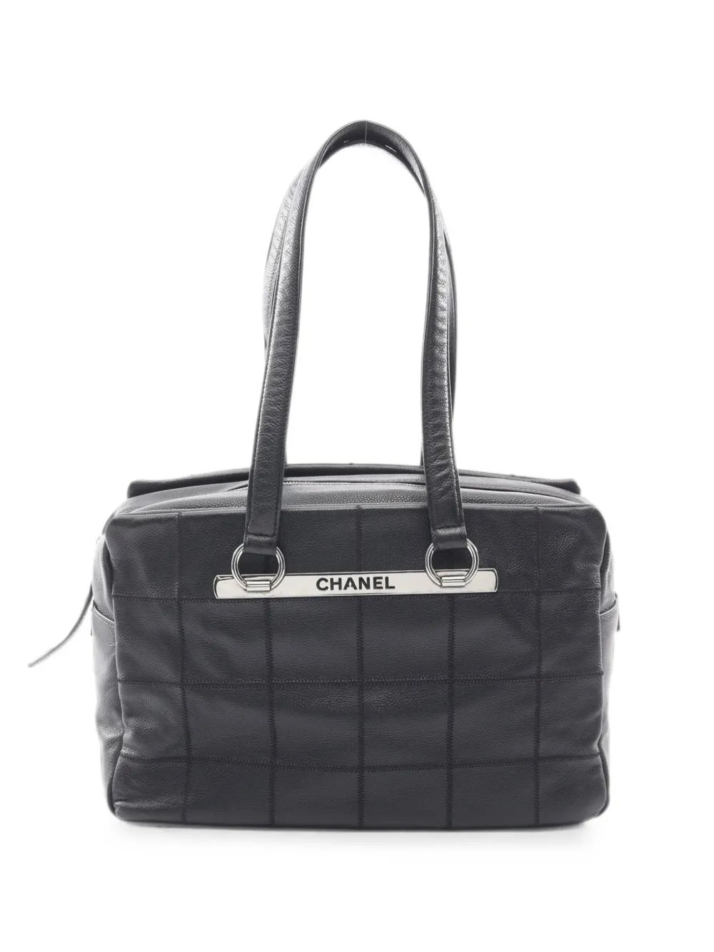 2004-2005 Chocolate Bar Caviar leather shoulder bag