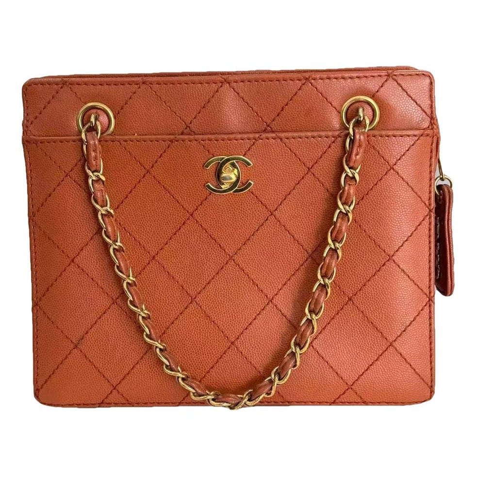 Leather handbag