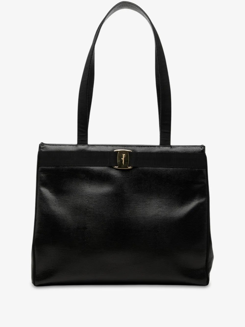2000-2026 Lizard Embossed Leather Vara tote bag