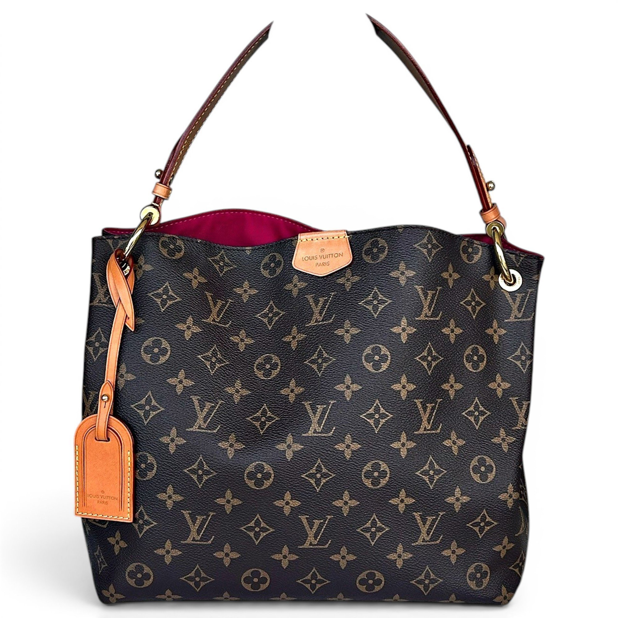 Delightful leather handbag